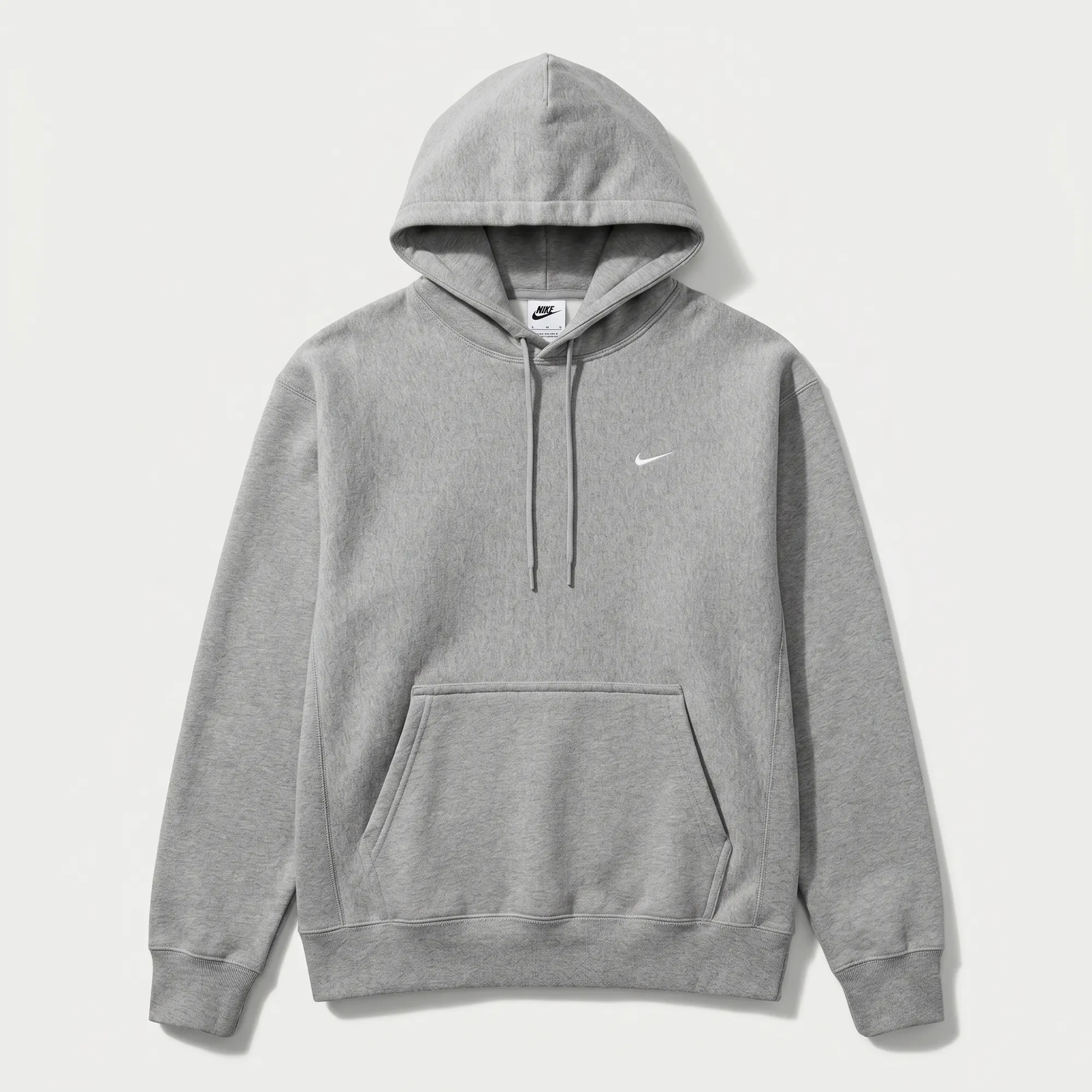 Sweat Nike Solo Swoosh Gris Chiné