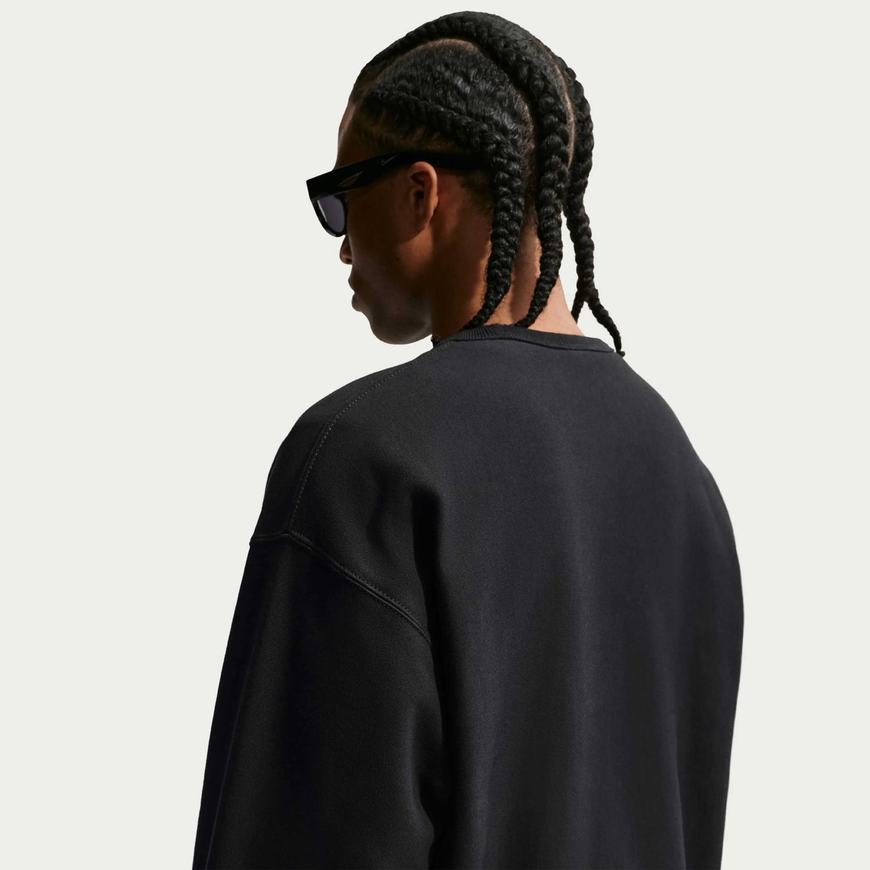 Sweat Nike Solo Swoosh Crewneck Noir