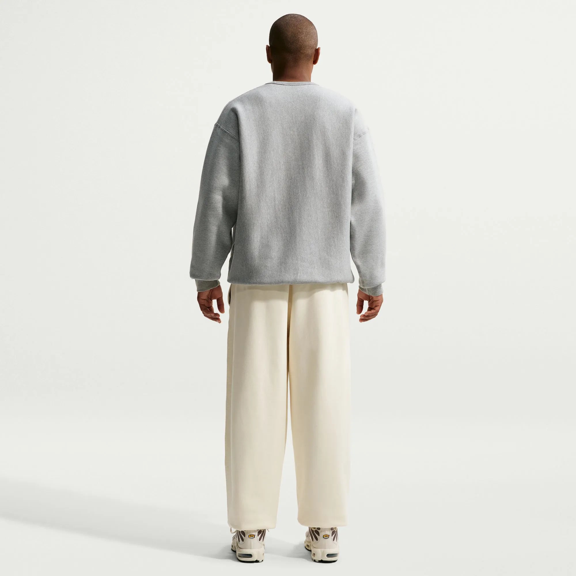 Sweat Nike Solo Swoosh Crewneck Gris Chine