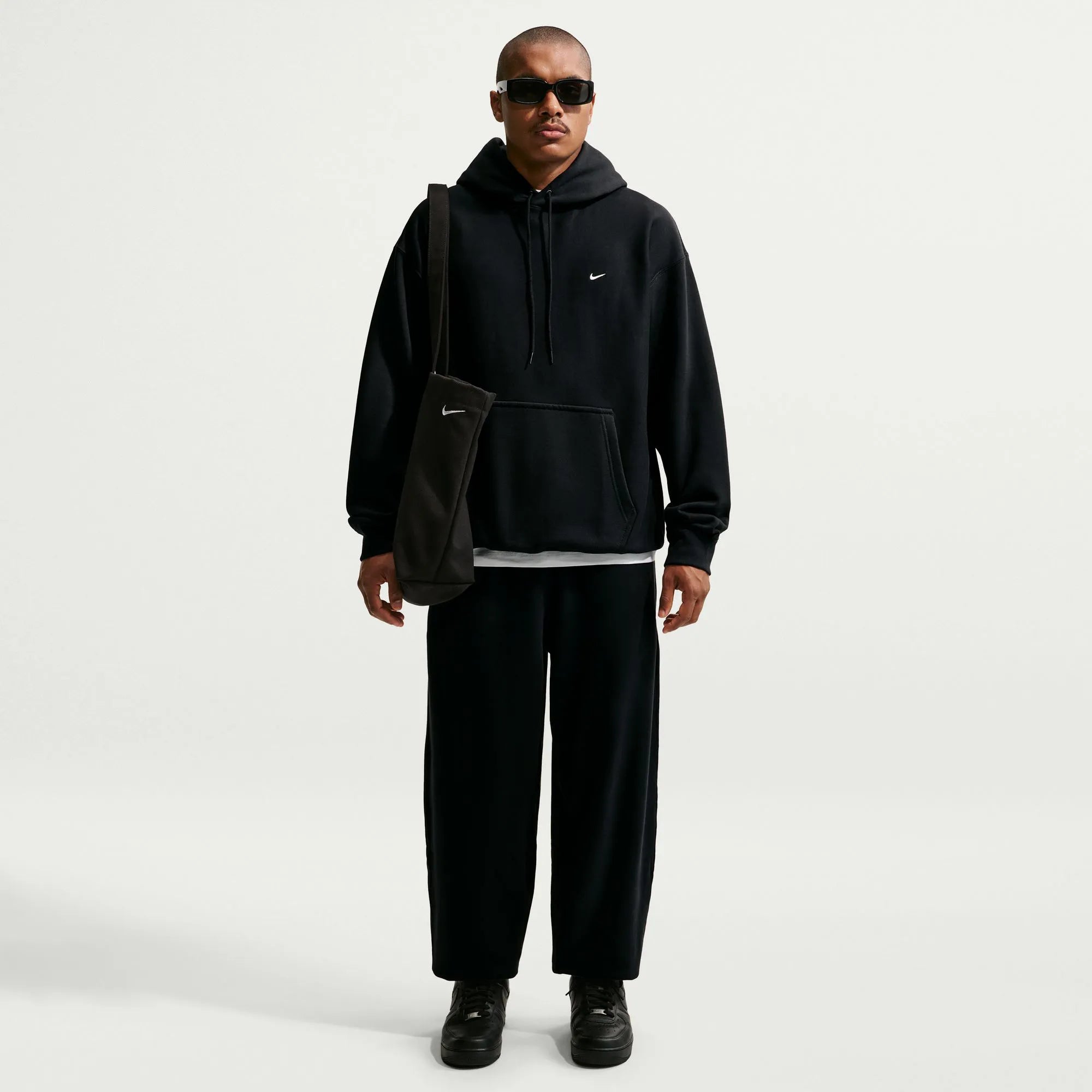 Sweat Nike Solo Swoosh Noir