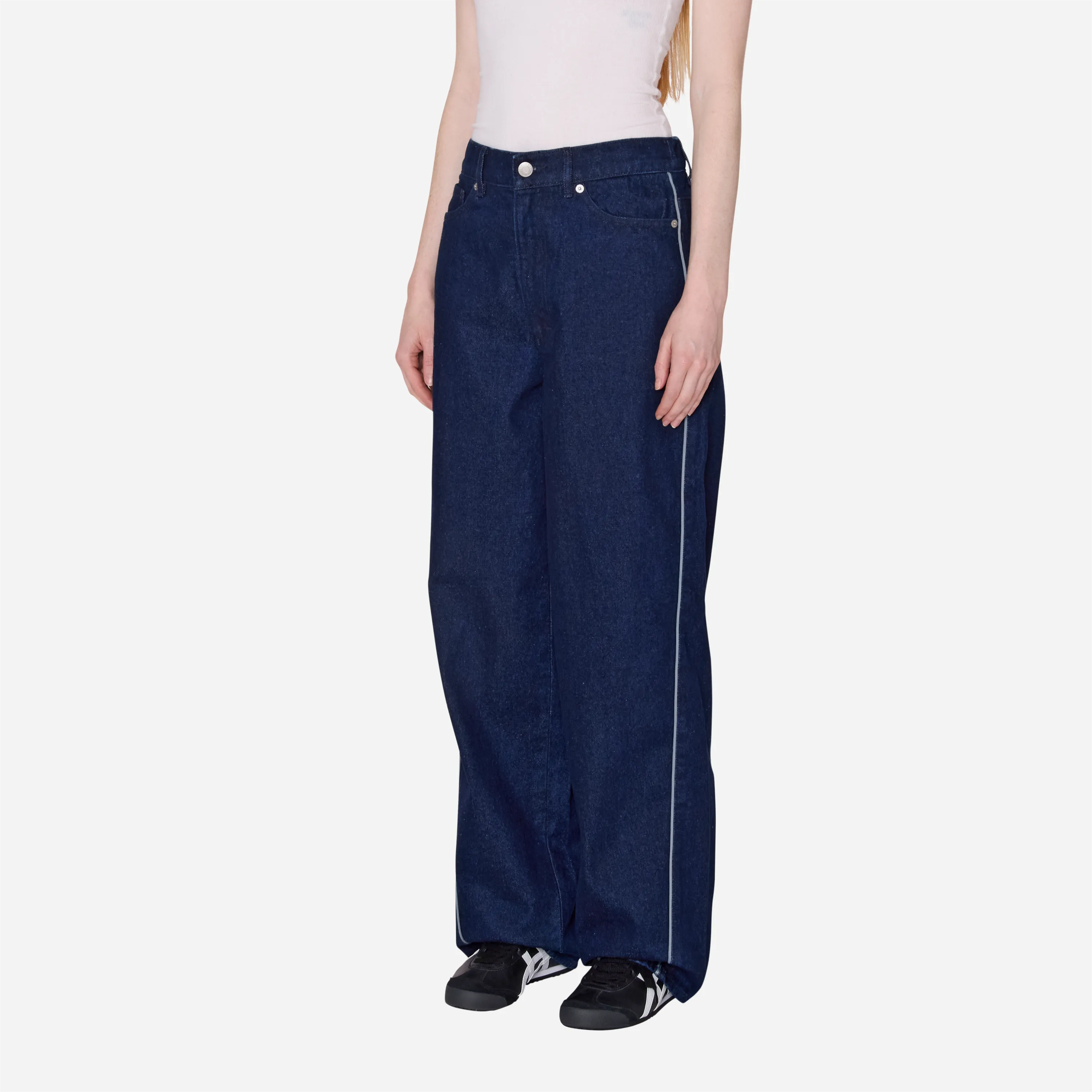 OBEY - Alloy Piping Denim Jeans Rinse
