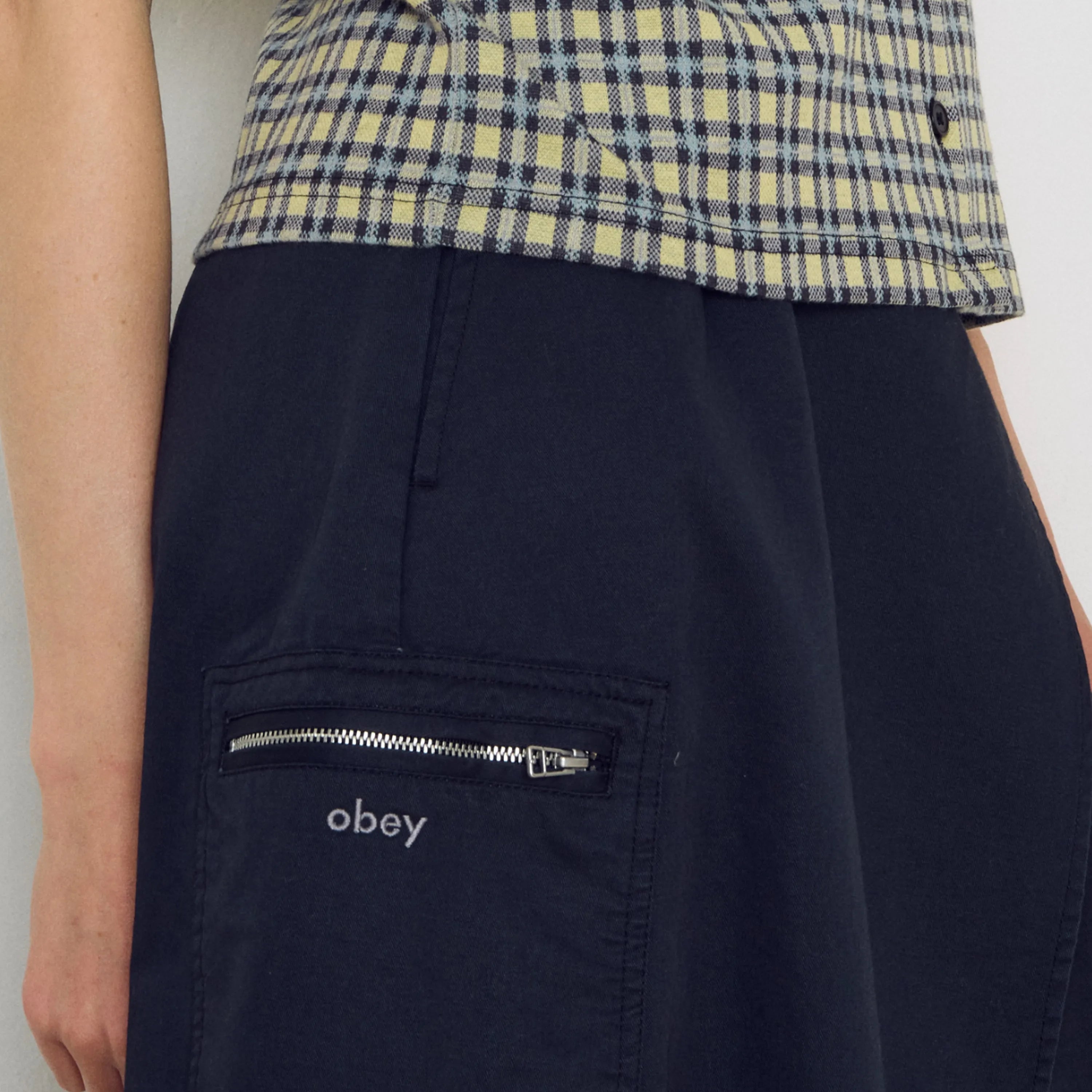 OBEY - Arena Wrap Skirt Black