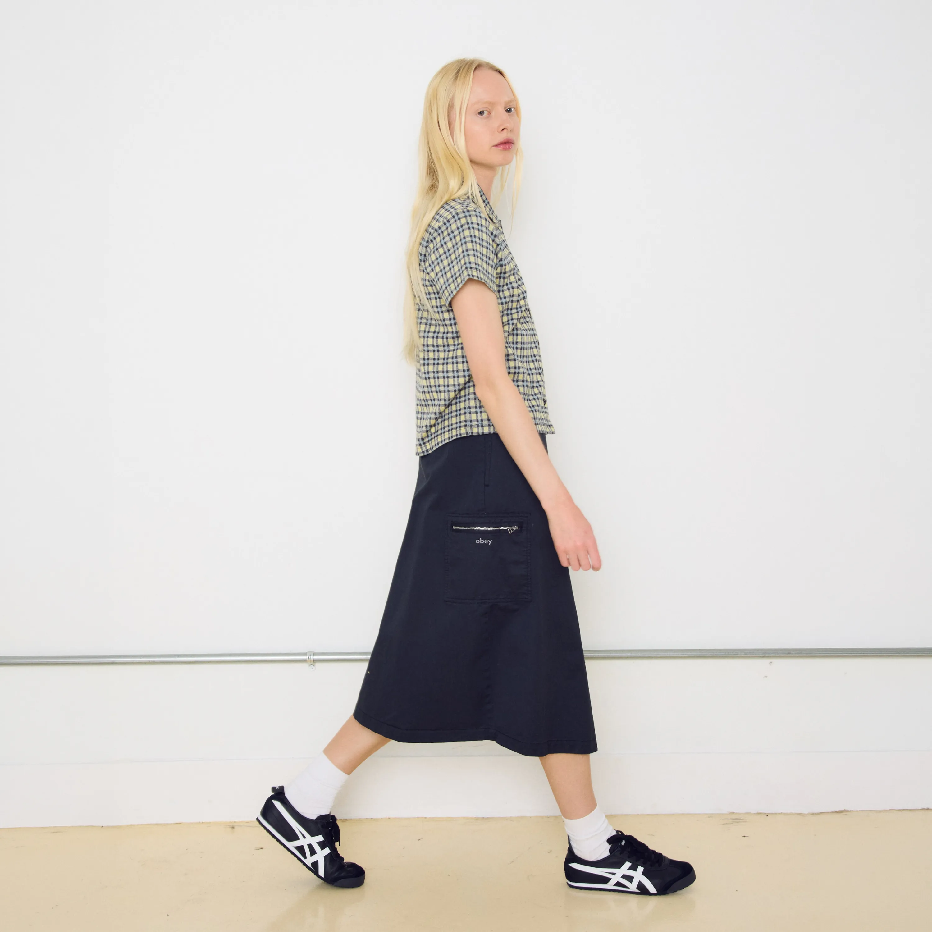 OBEY - Arena Wrap Skirt Black
