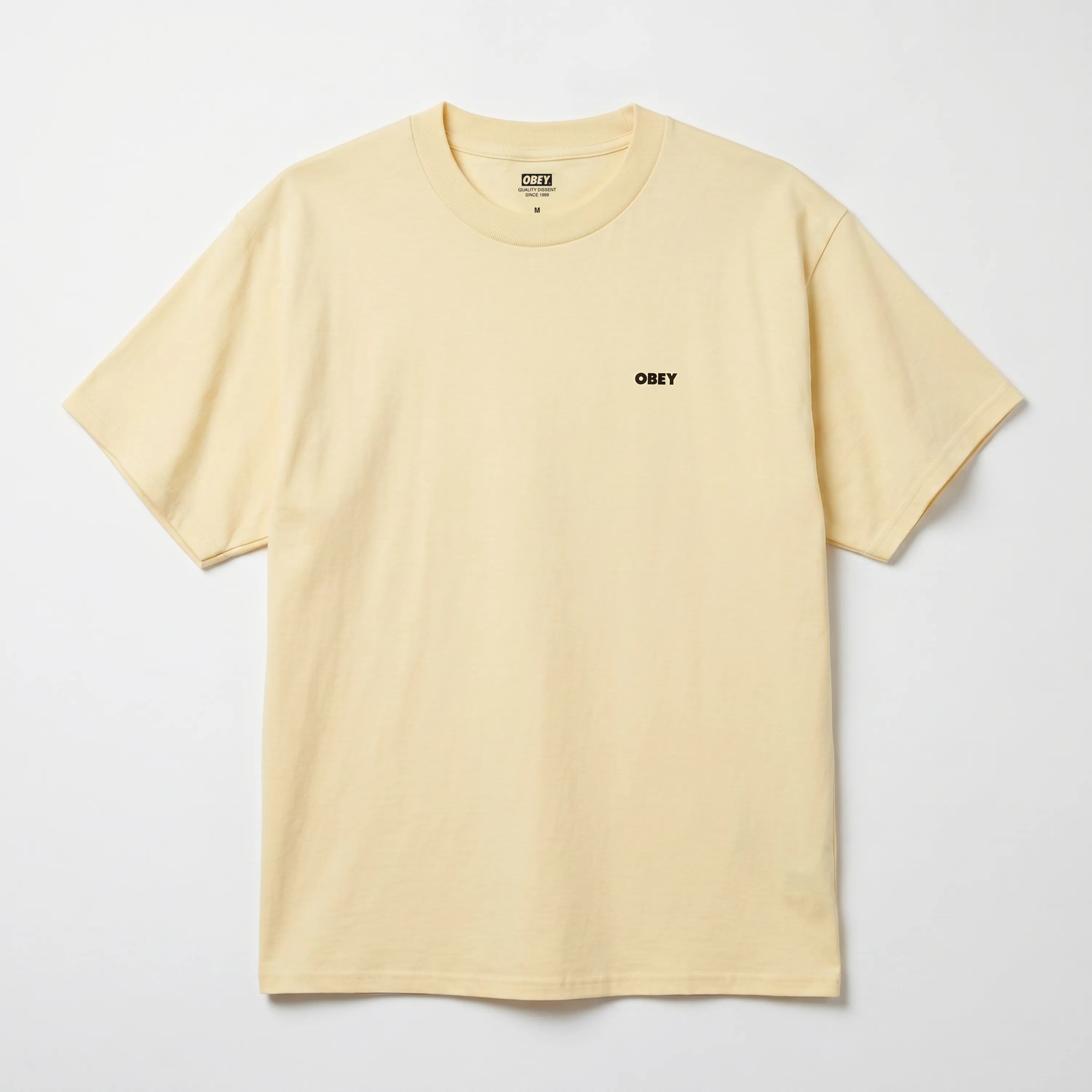 Obey In Bloom Tee Pale Yellow