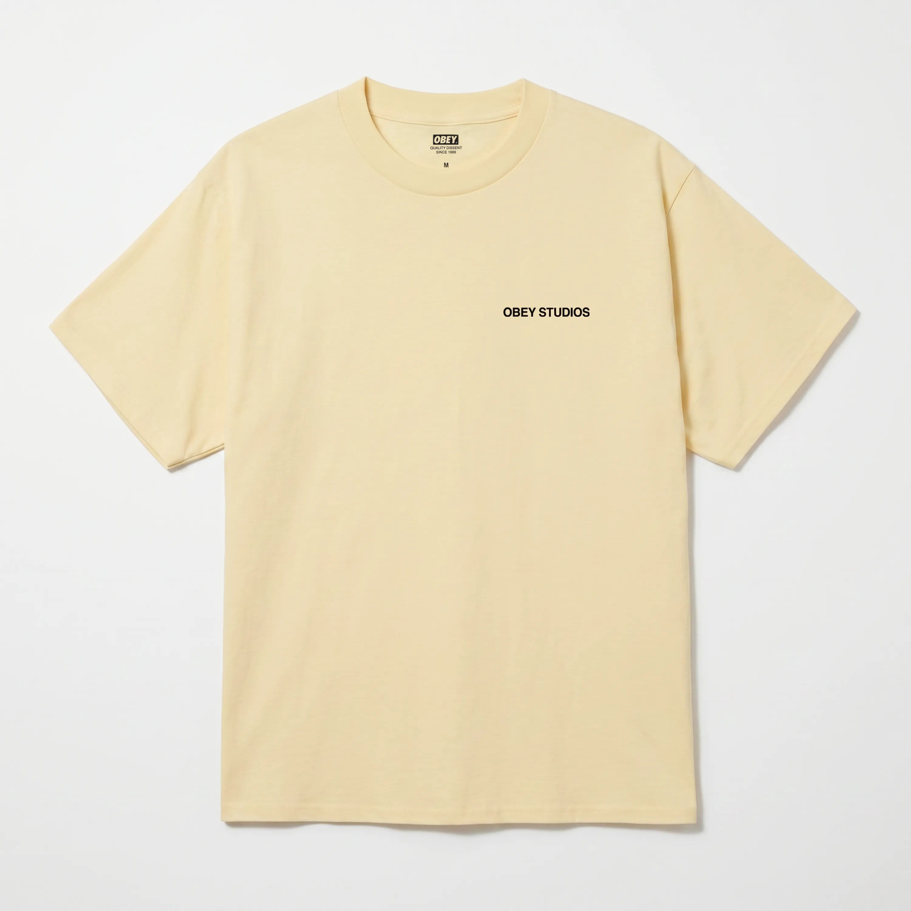 Obey Moves Of Life Tee Pale Yellow