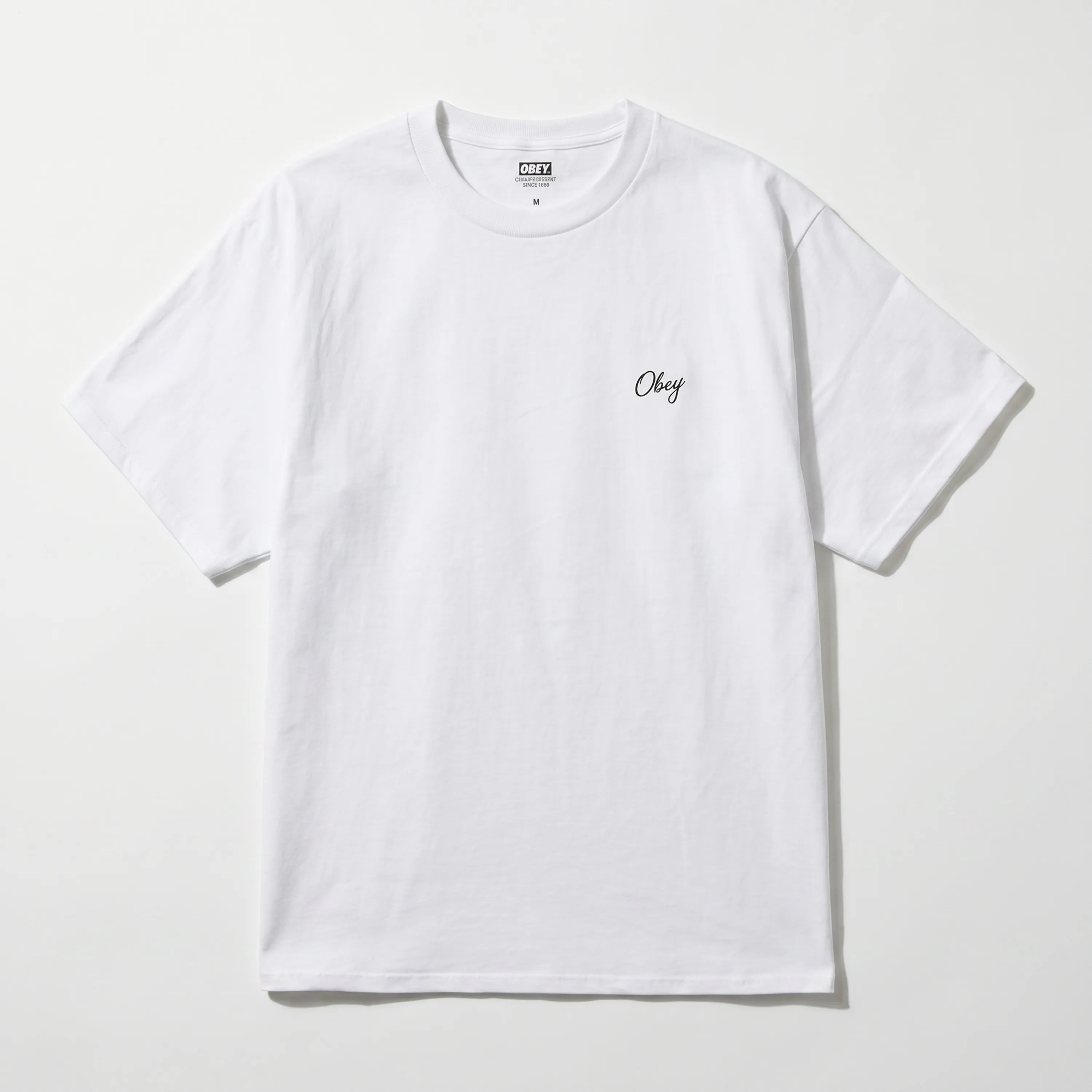 Obey Paper Rose Tee White
