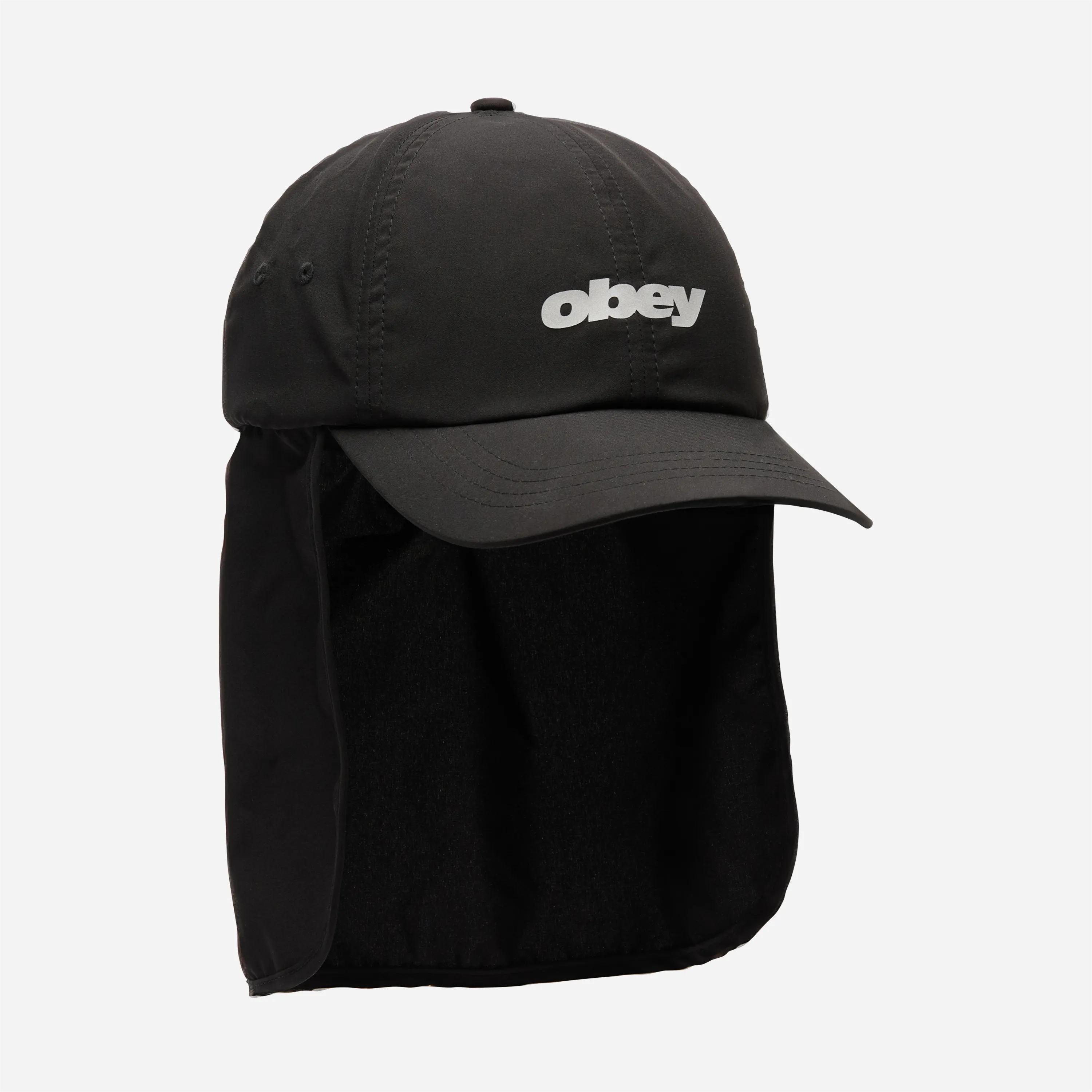 Obey - Sahara 6 Panel Trail Cap - Black