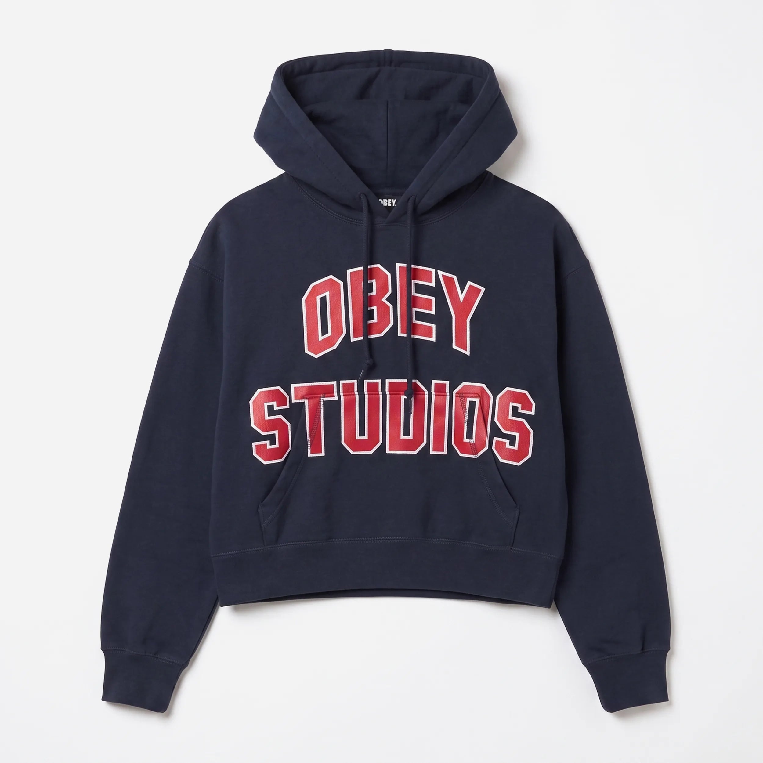Obey Studios Collegiate Pullover Dark Navy