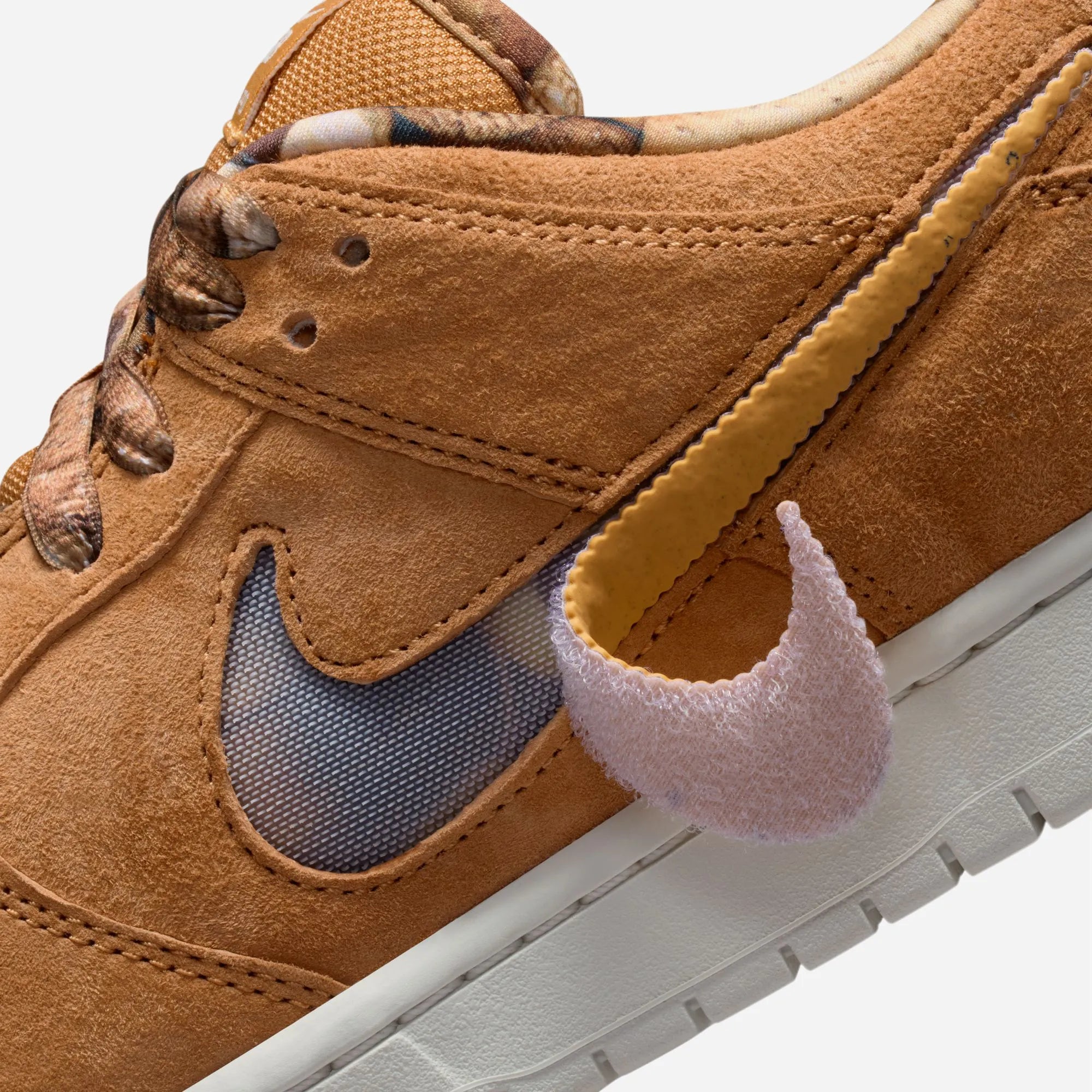 Sneakers Nike SB Dunk Low Pro x Note QS - Flax honeycomb summit White sail