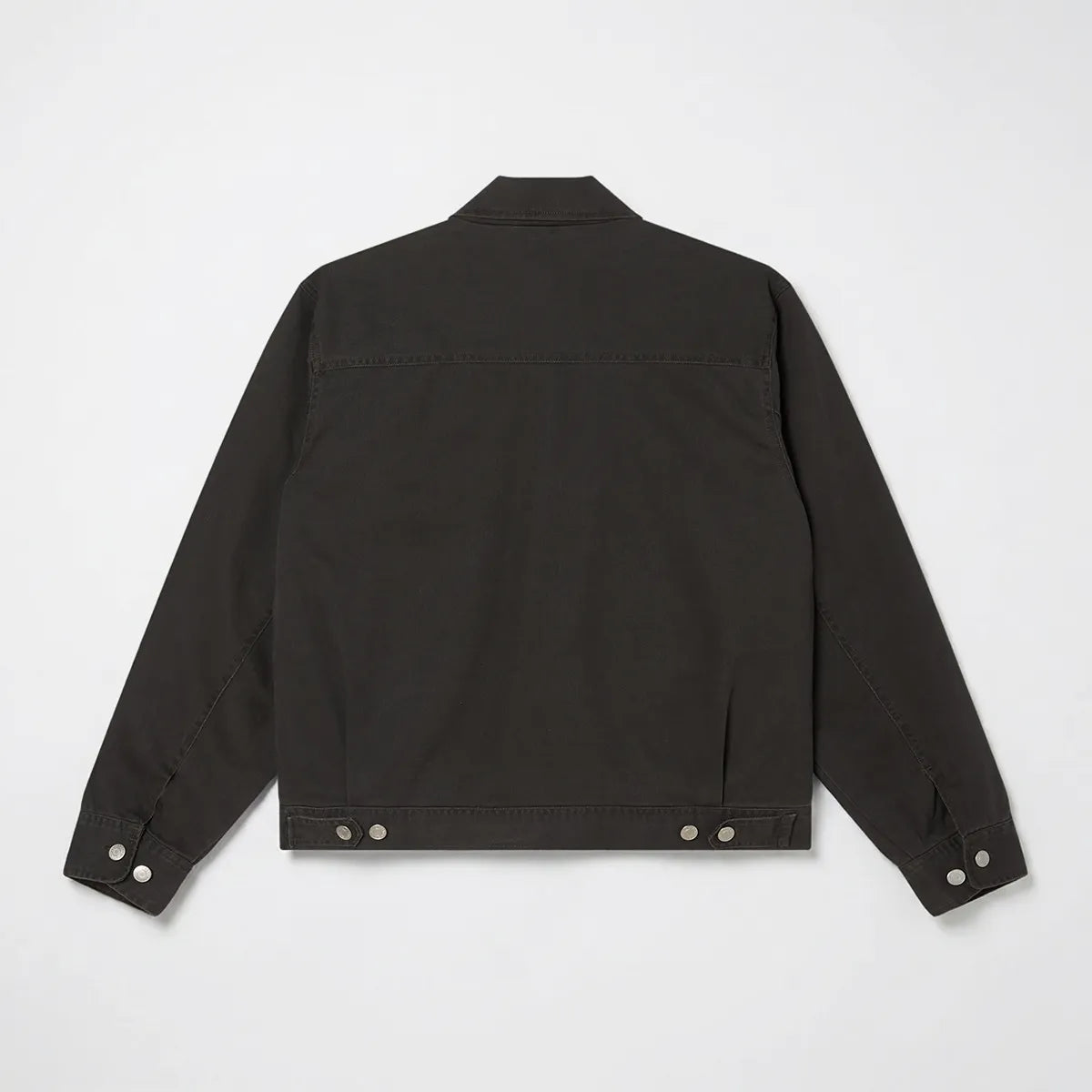Veste Obey Walter Work Jacket Black Faded Wash