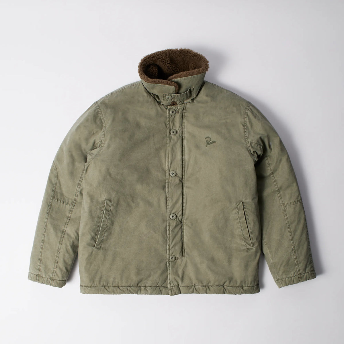 By Parra Darwin Takes Flight Jacket Green
