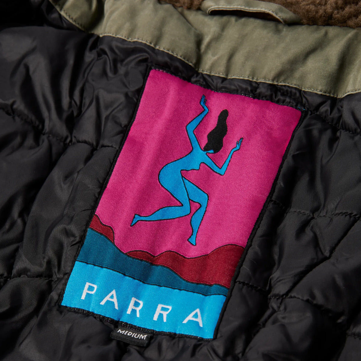 By Parra Darwin Takes Flight Jacket Green