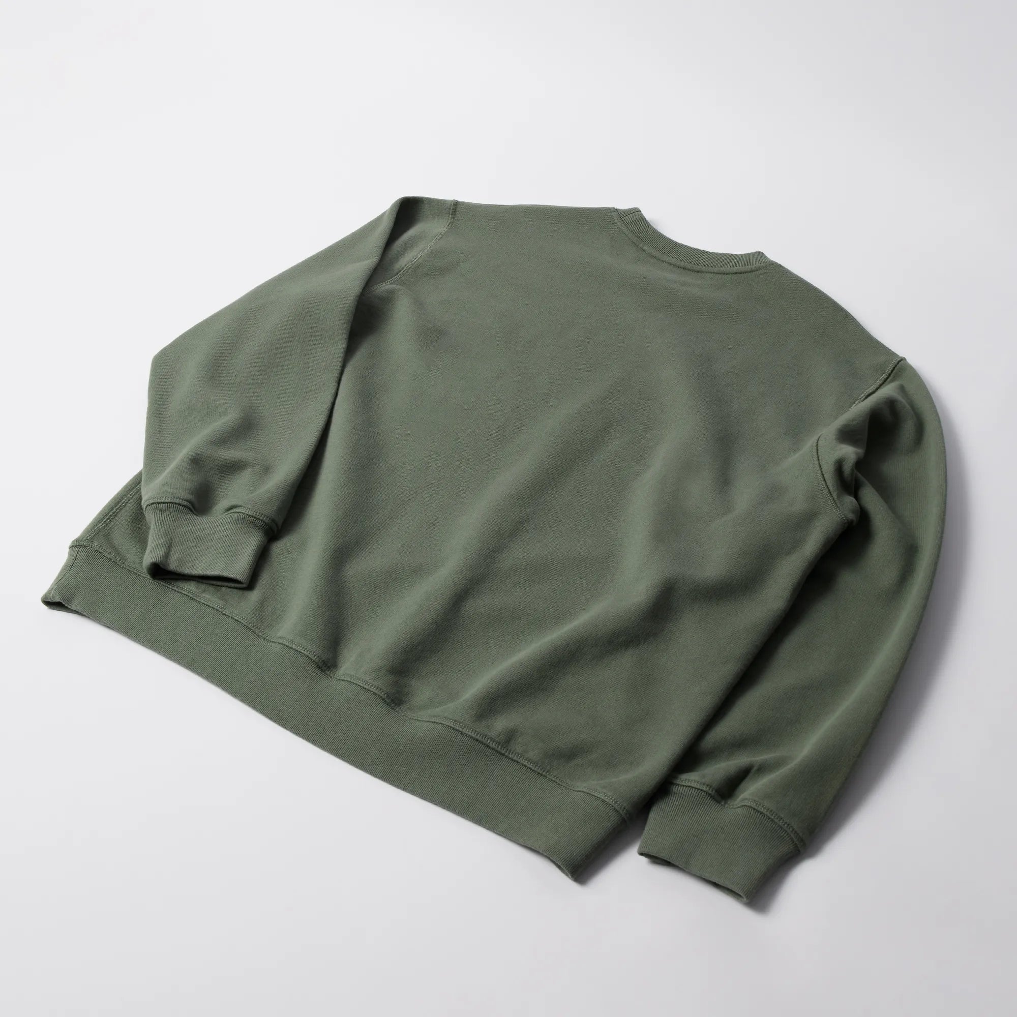 Parra Flag Logo Crew Neck Sweatshirt Green