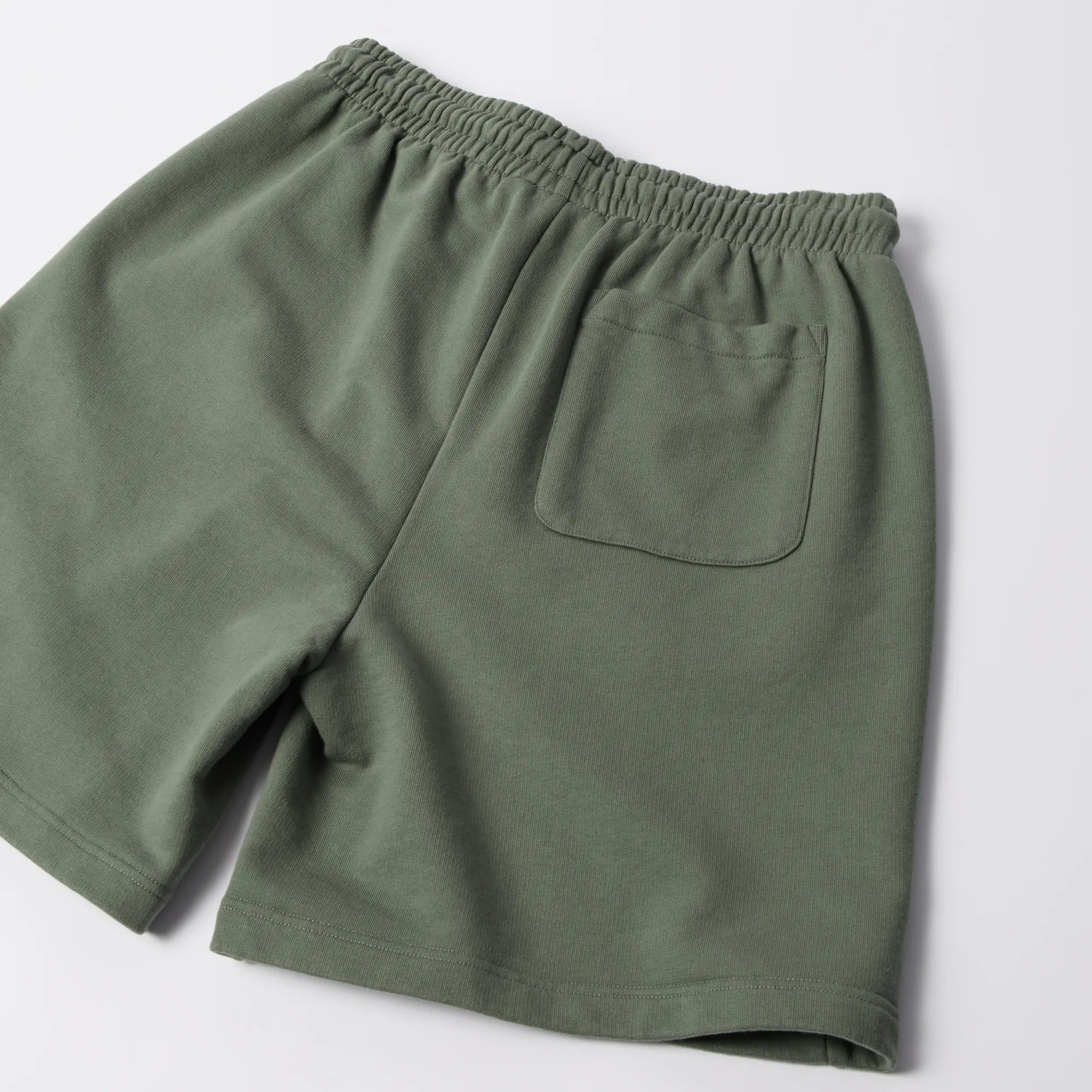 Parra Flag Log Sweatshorts Green