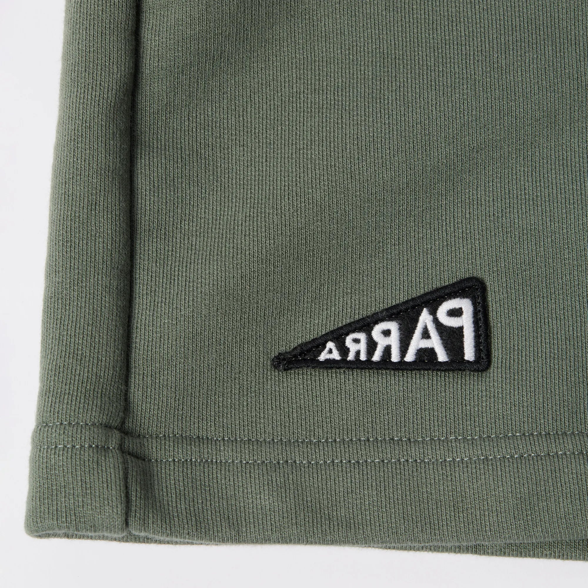 Parra Flag Log Sweatshorts Green