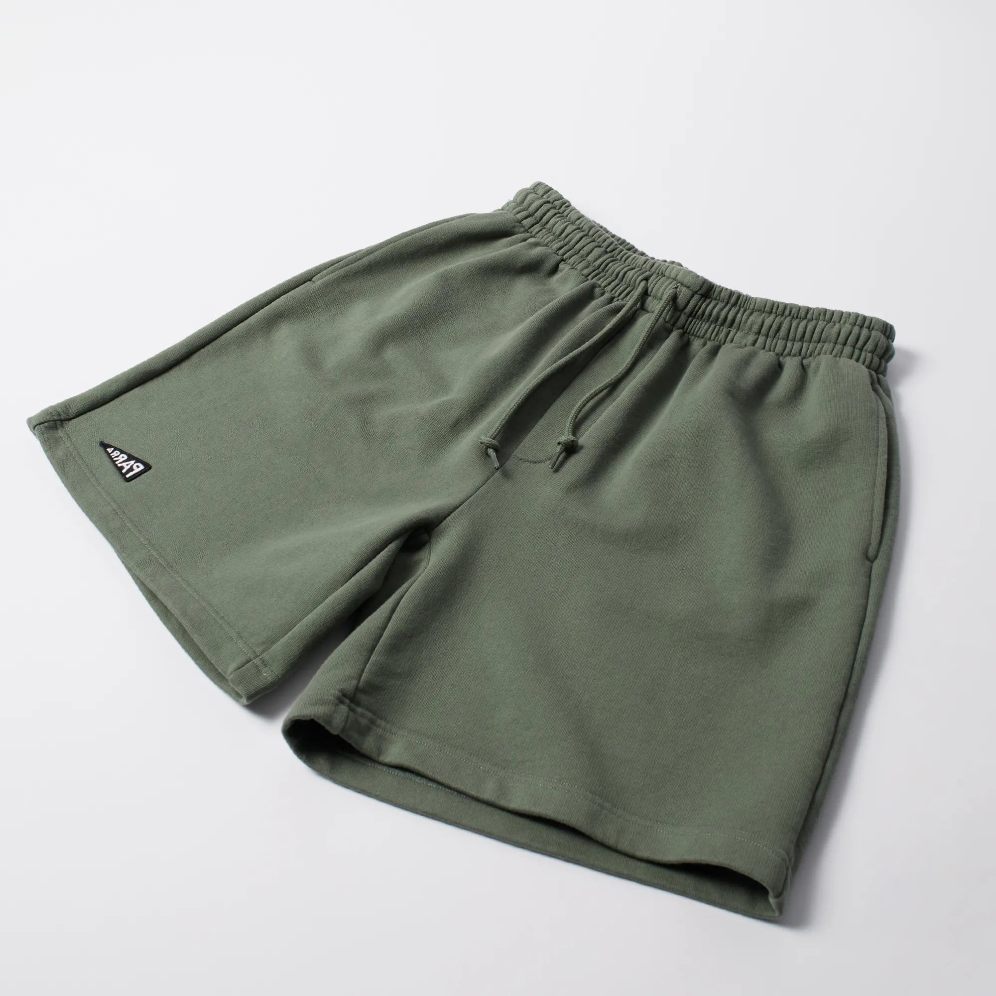Parra Flag Log Sweatshorts Green