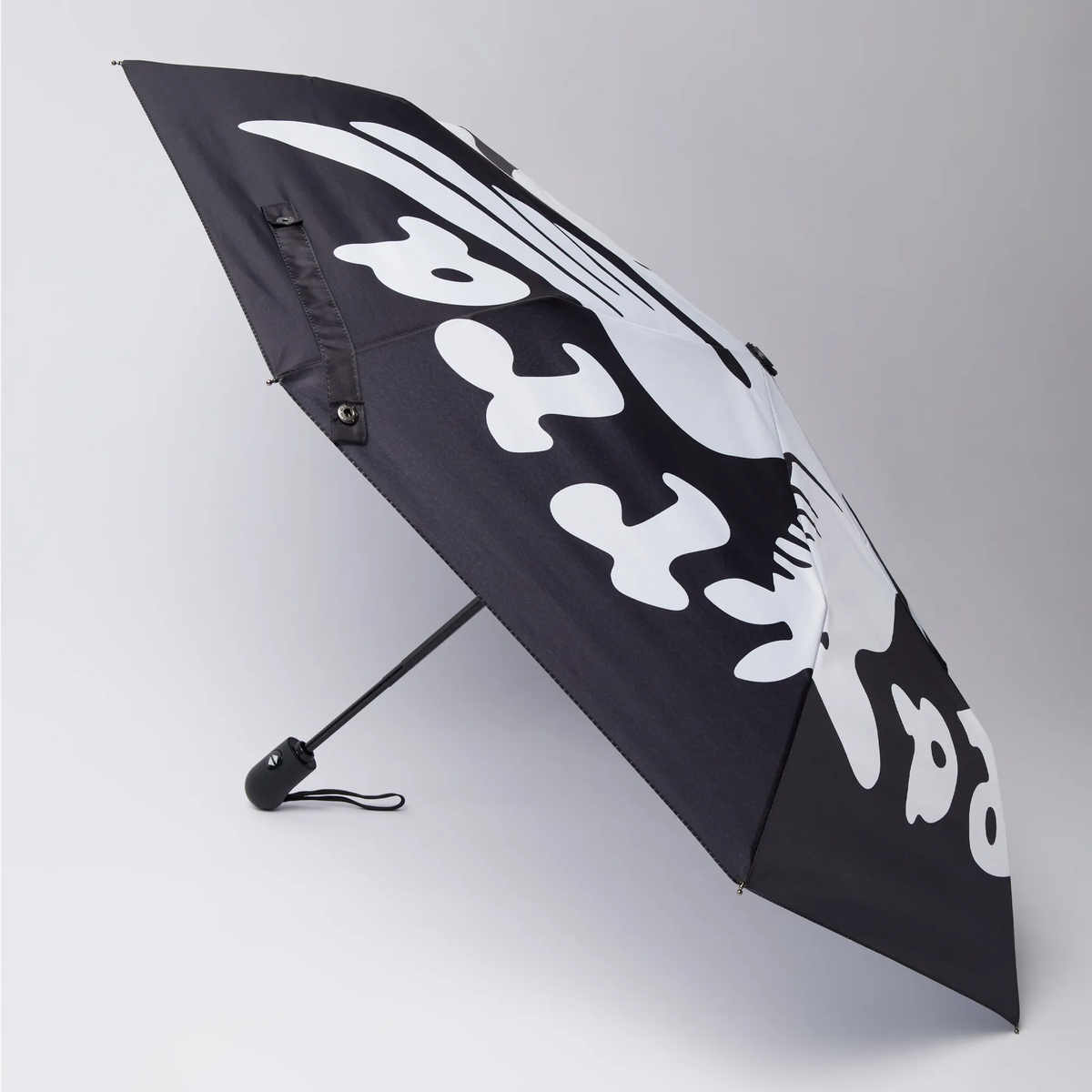 Parra Flying Horse Umbrella Black