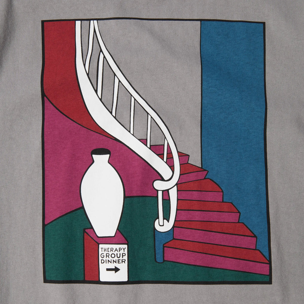 Parra Group dinner t-shirt Grey