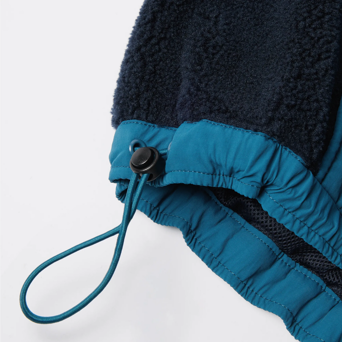 Veste Polaire Parra Indoorsman Bleu Marine Sherpa Zippée Mid Layer