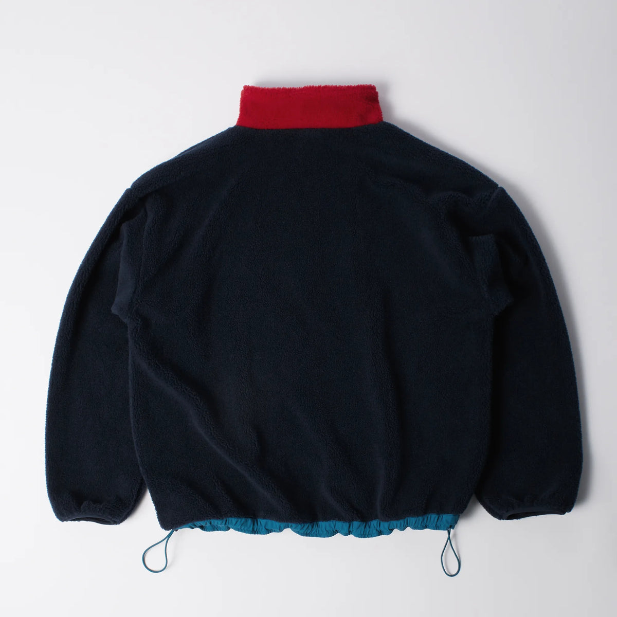 Veste Polaire Parra Indoorsman Bleu Marine Sherpa Zippée Mid Layer