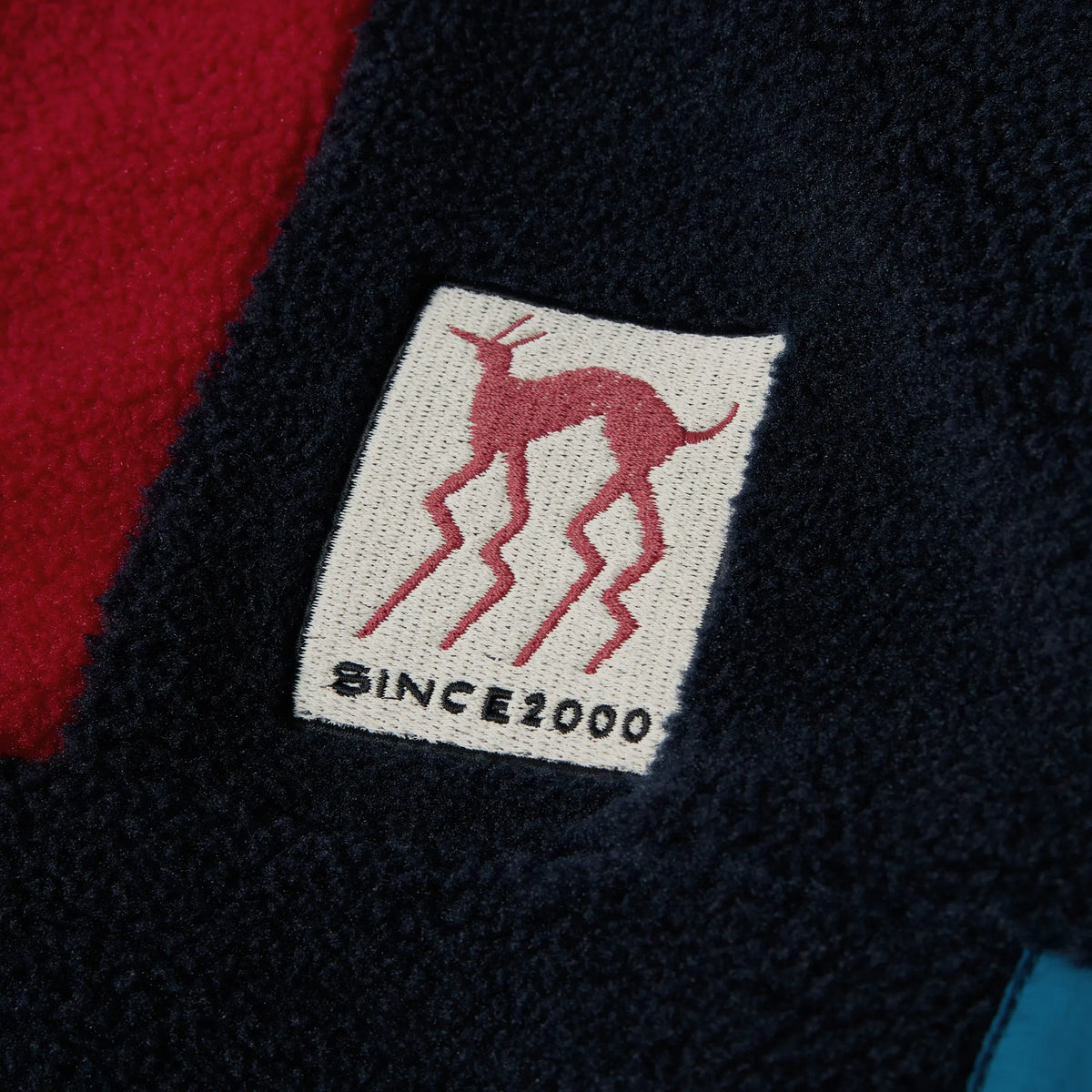 Veste Polaire Parra Indoorsman Bleu Marine Sherpa Zippée Mid Layer