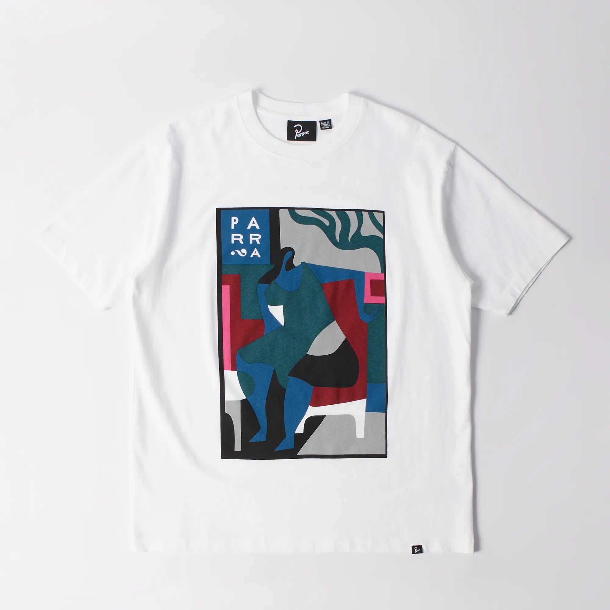 T Shirt Parra Leaving Now White