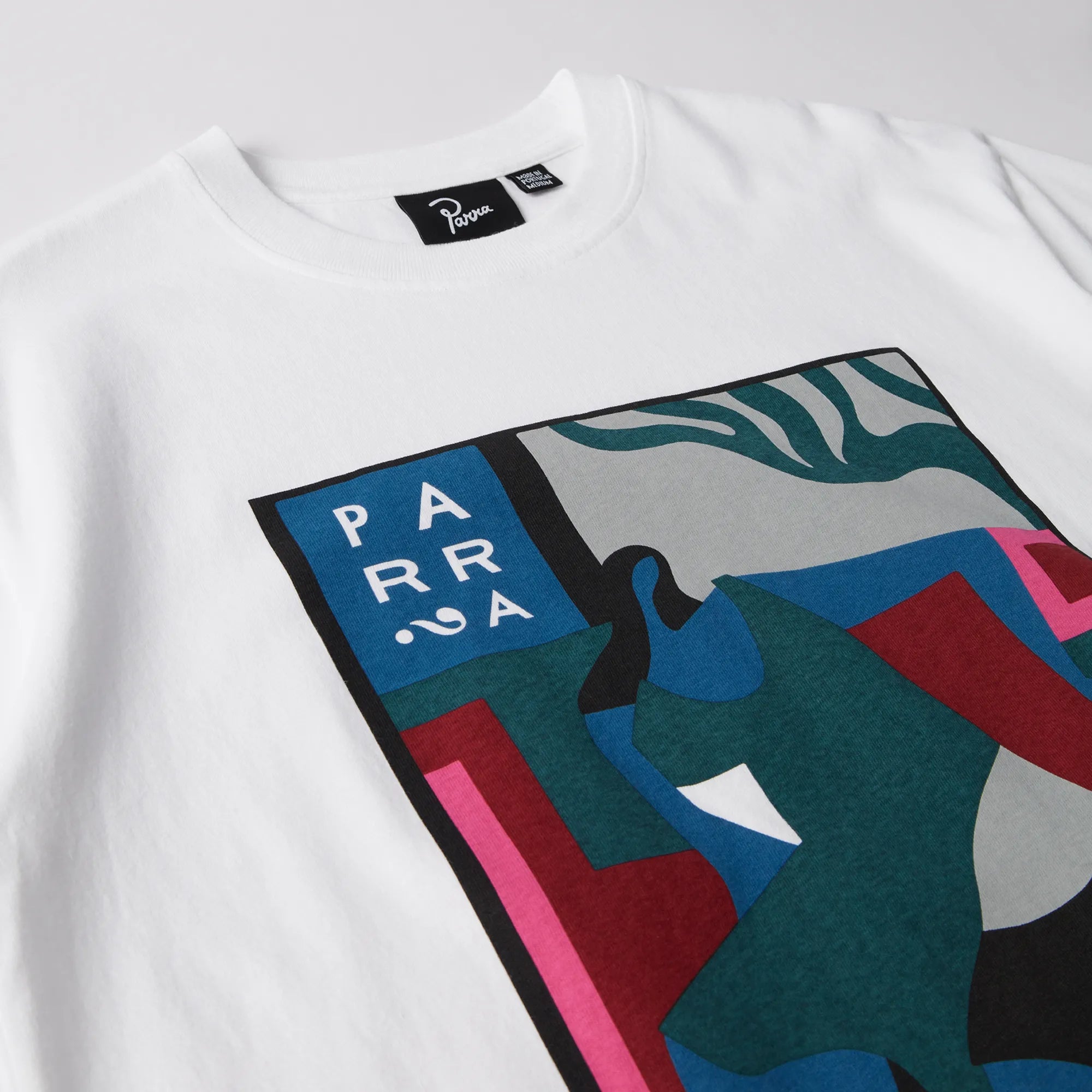 T Shirt Parra Leaving Now White