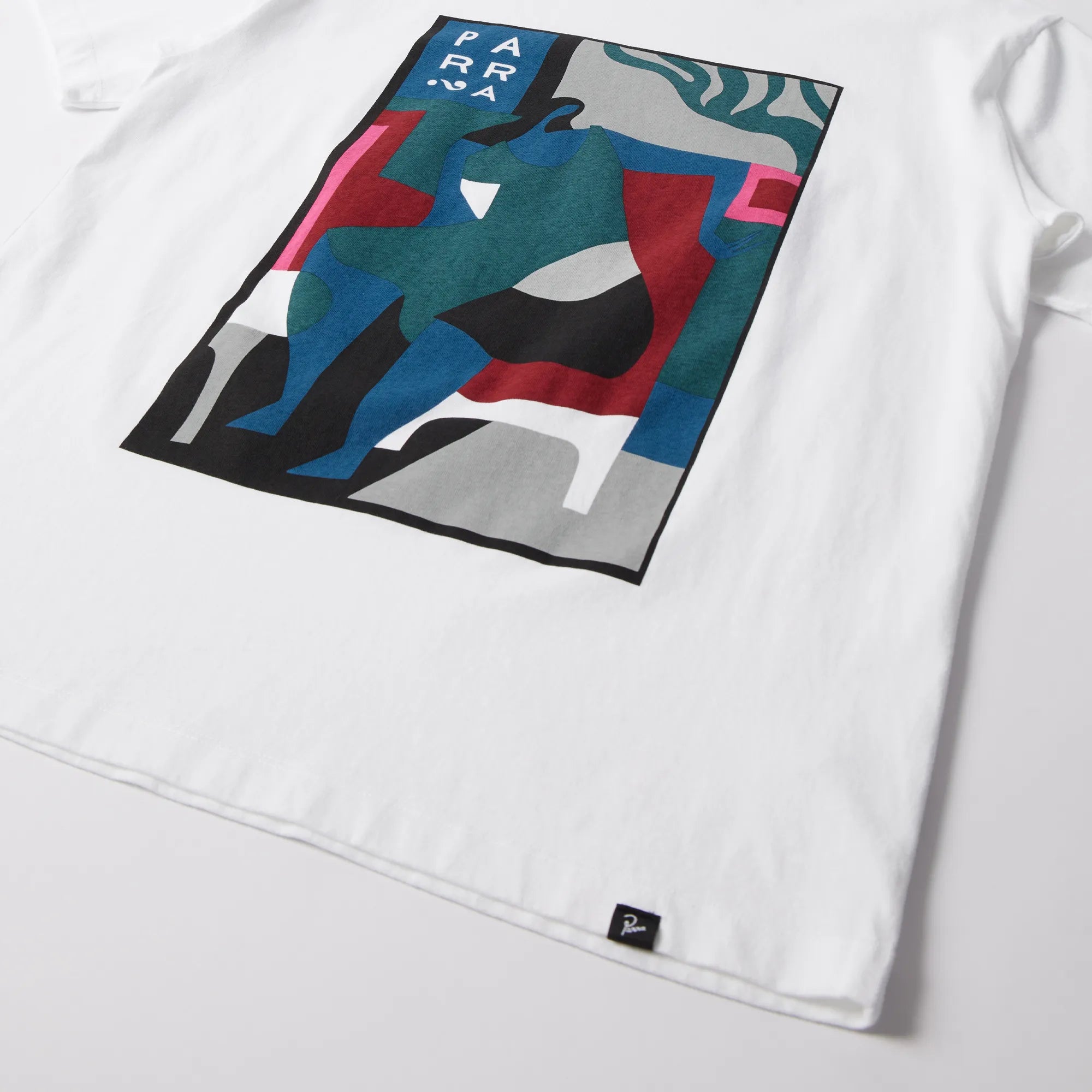 T Shirt Parra Leaving Now White