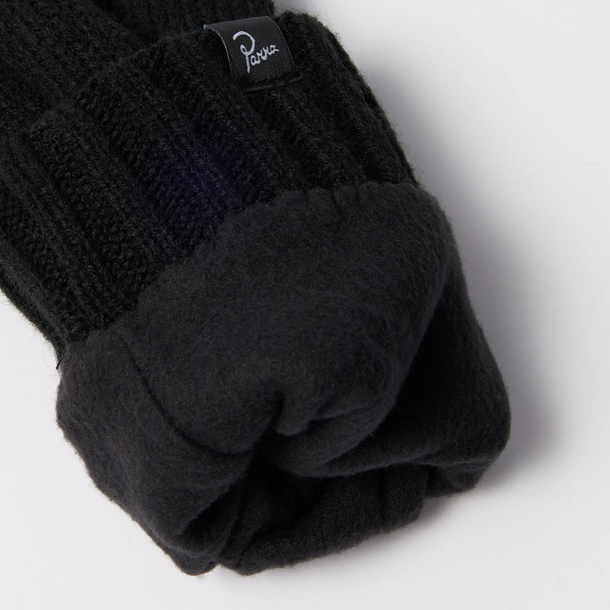 Parra Maybe Knitted Gloves Black