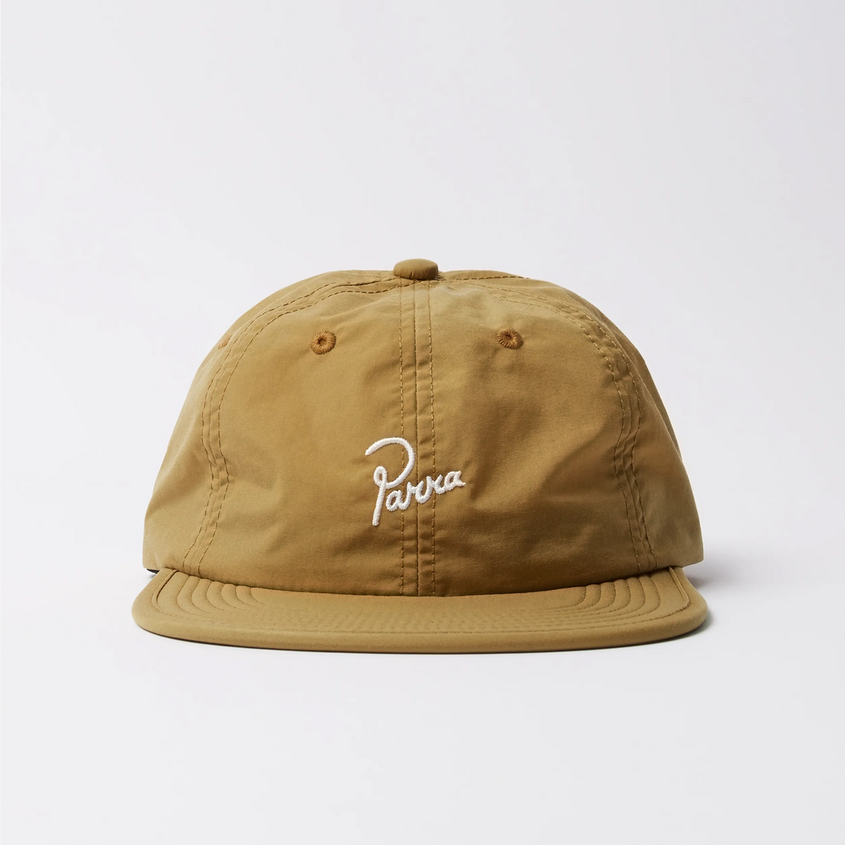 Parra Signature 6 Panel Hat Brown - Cordura Nylon