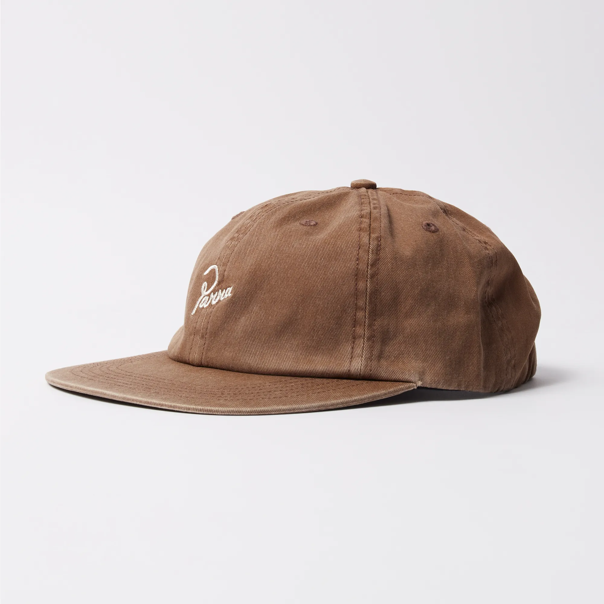 Parra Signature 6 Panel Hat Brown