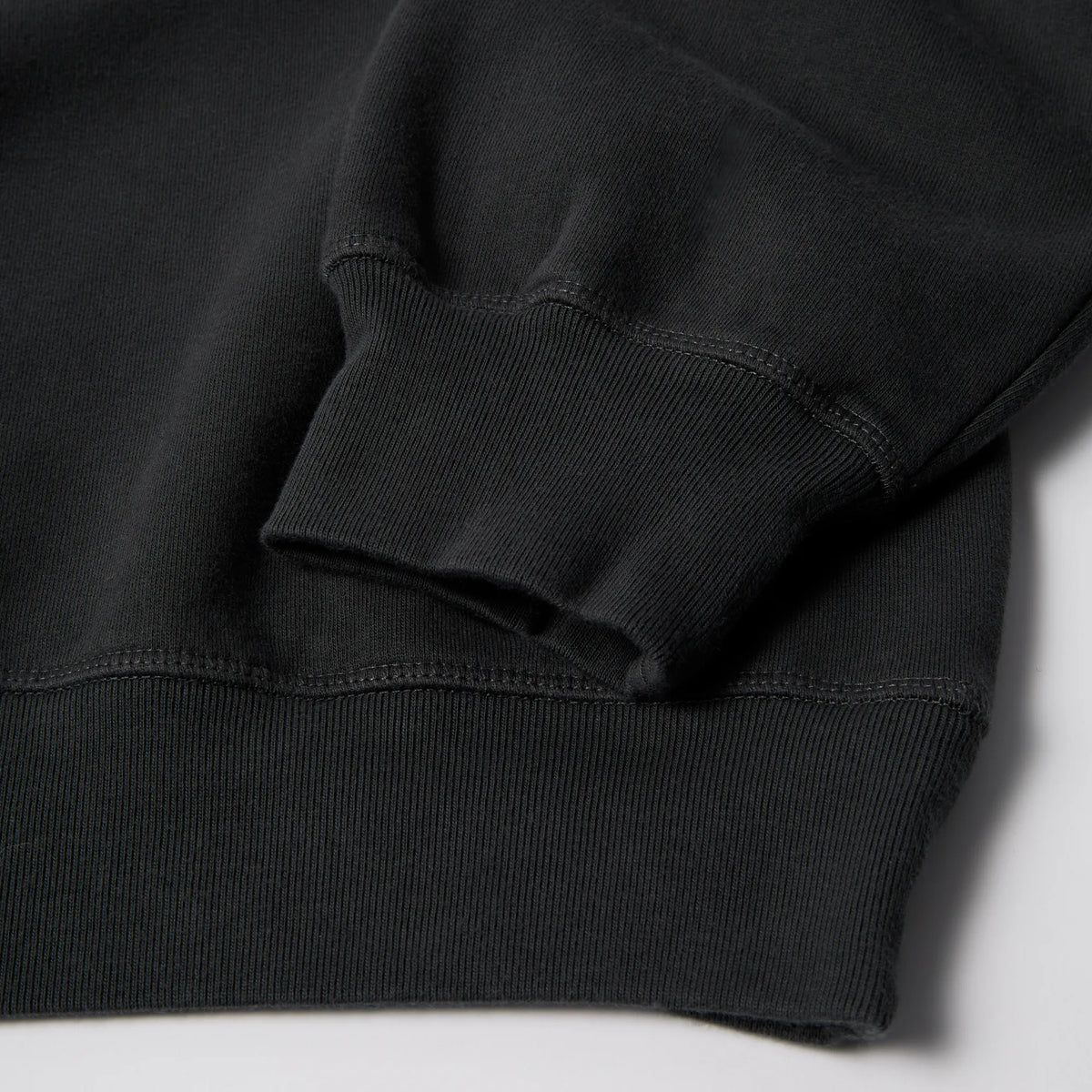 Sweat Col Rond Parra Signature Noir