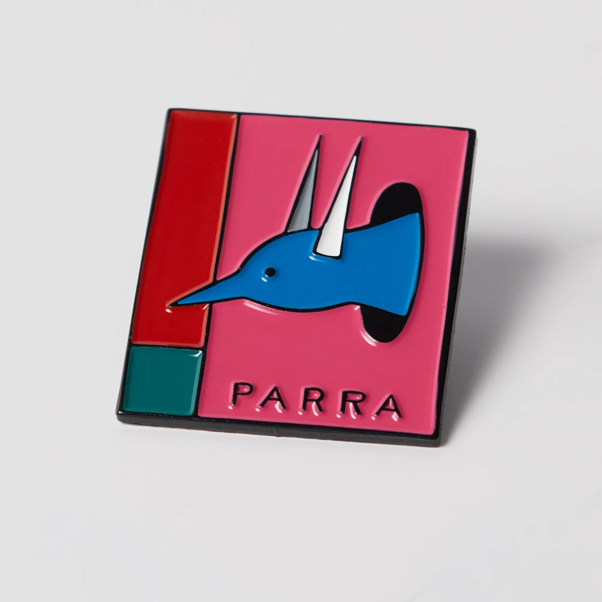 Parra The hunted enamel pin pink