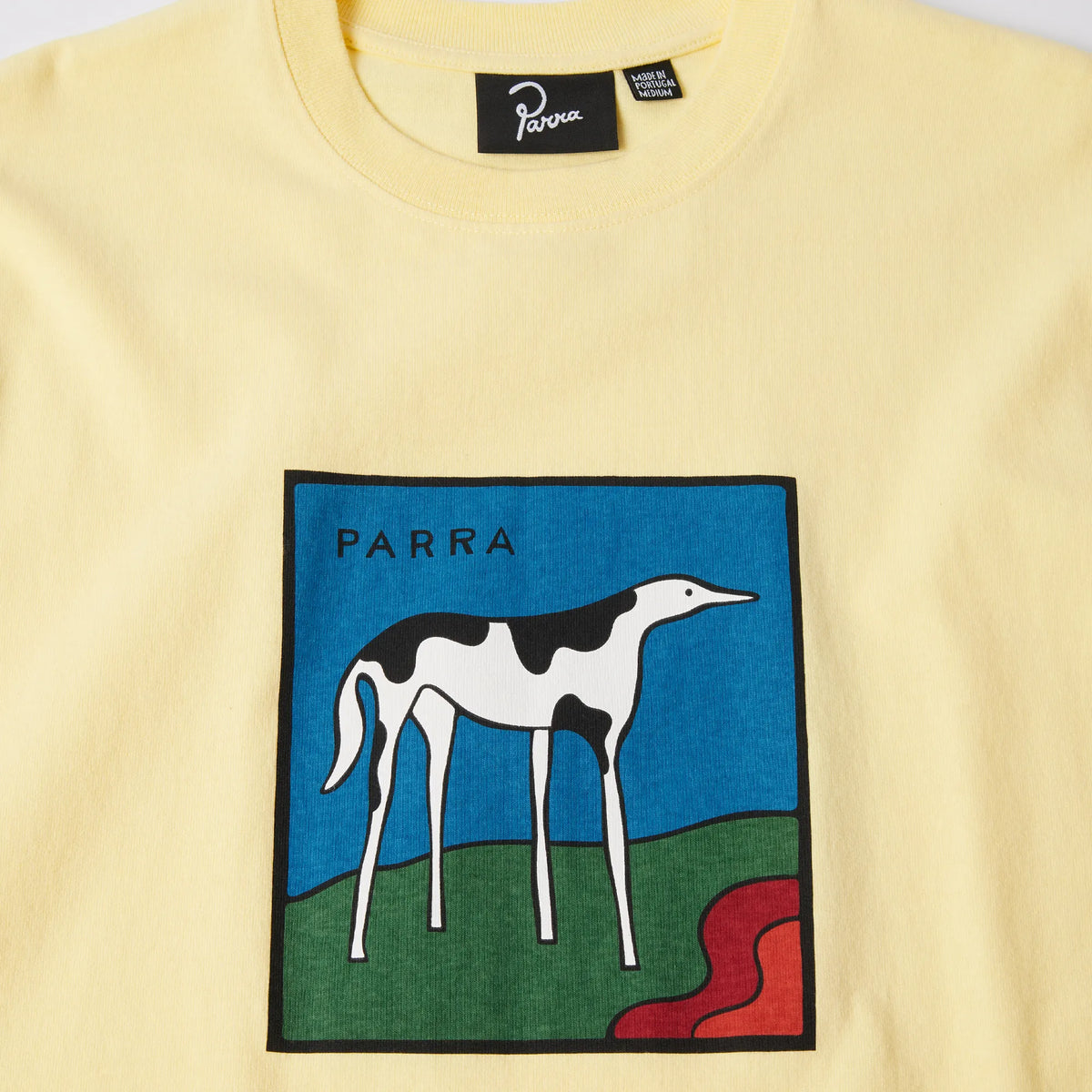 Parra Toxic Spill T-shirt Yellow