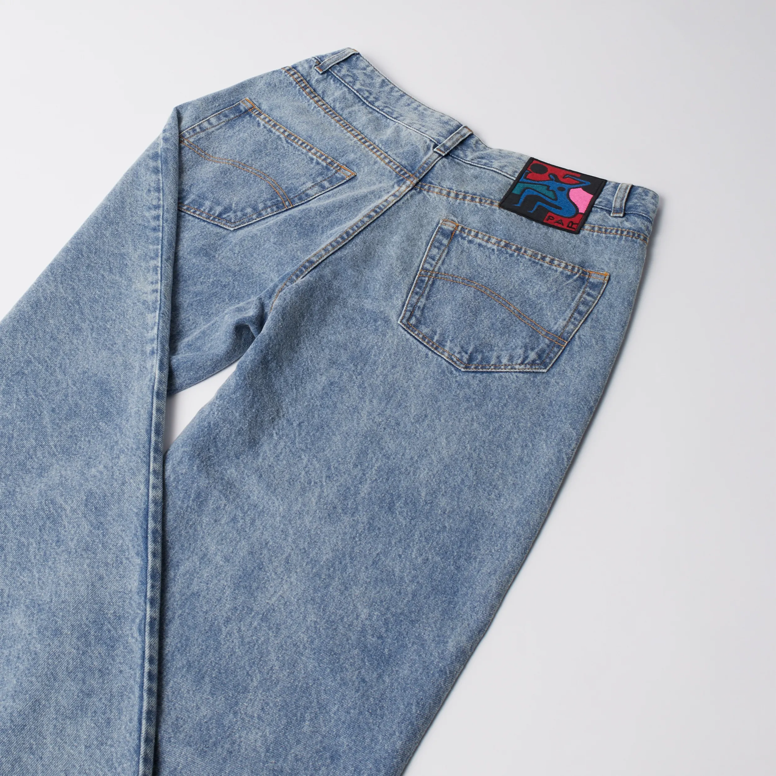 Parra Washed Up Jeans Washed Blue