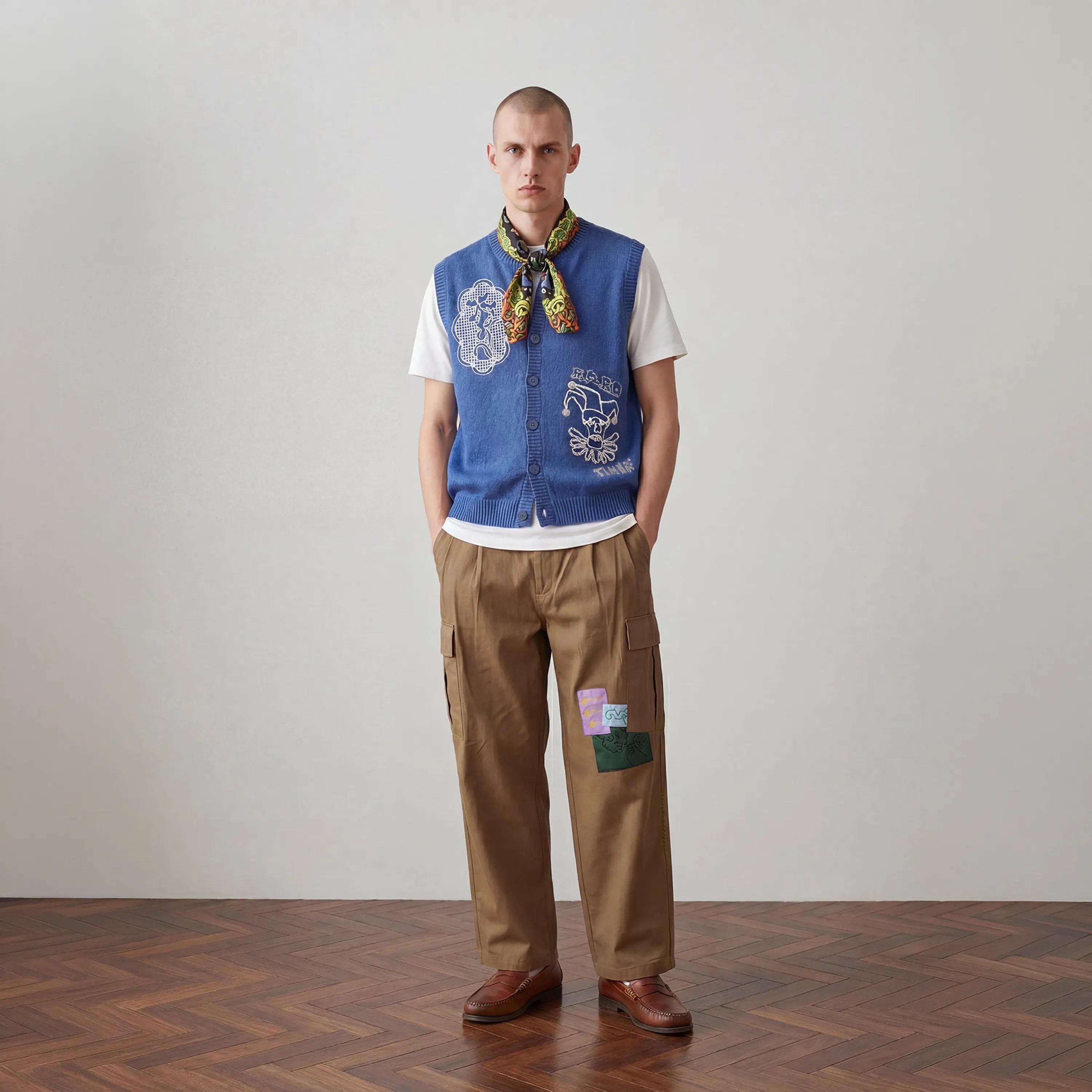 Gilet Sans Manches Pas De Mer - Doily Vest Light Blue