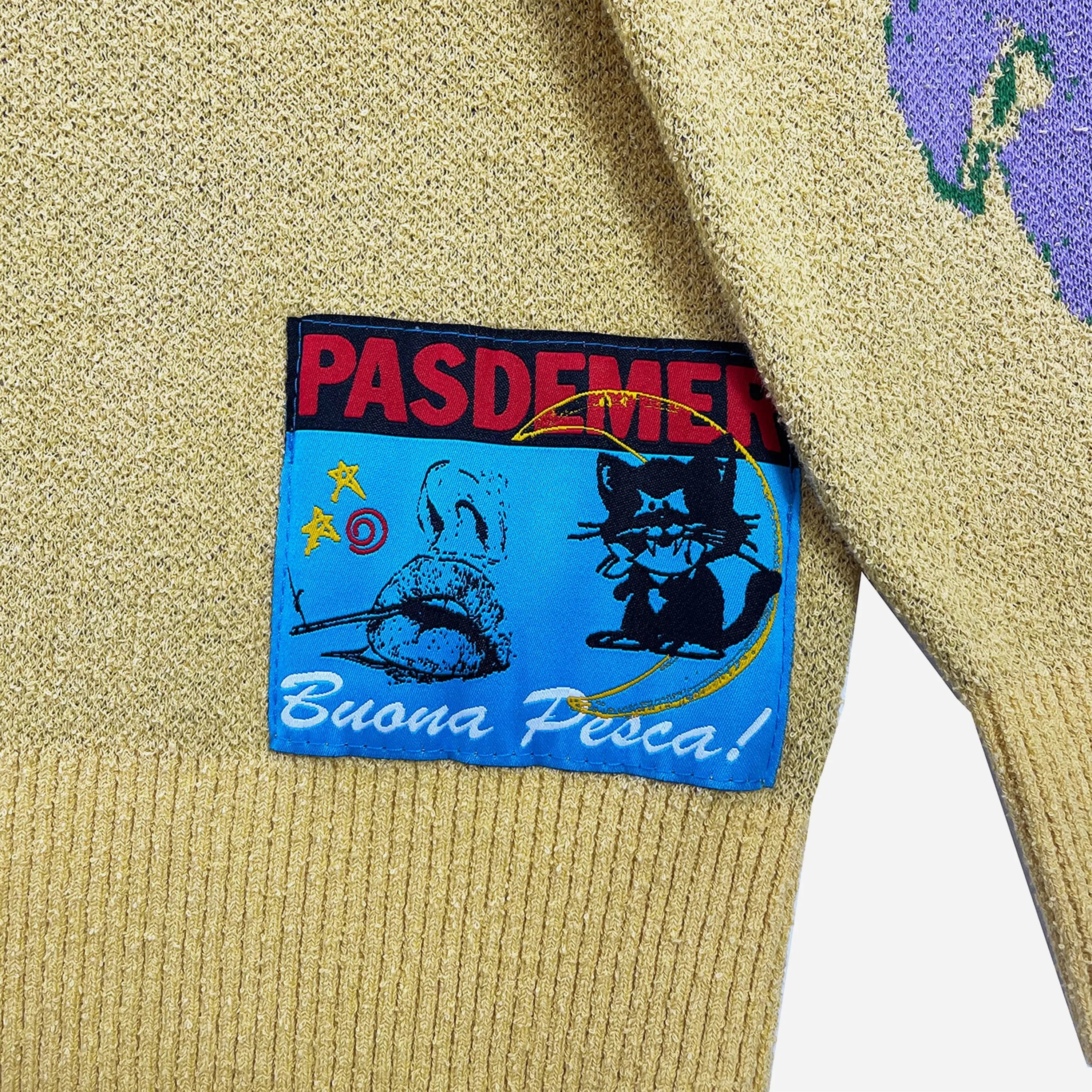Pas De Mer - Fish Jumper Light Yellow