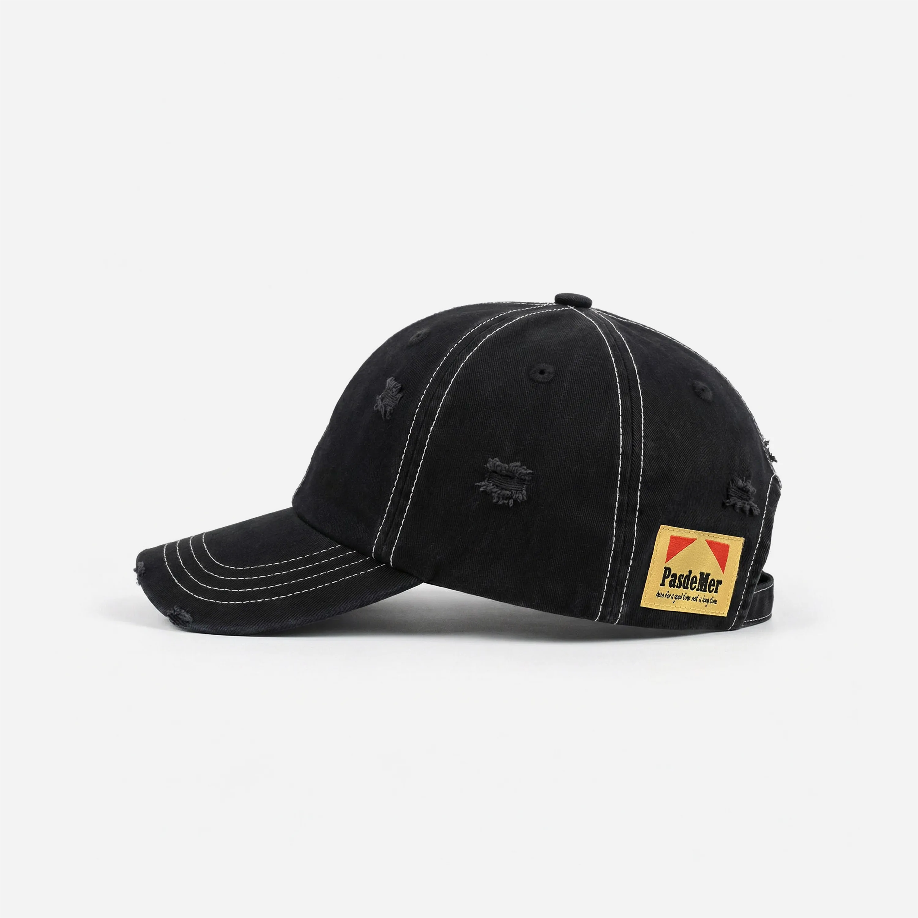 Pas De Mer - Good Time Hat Black