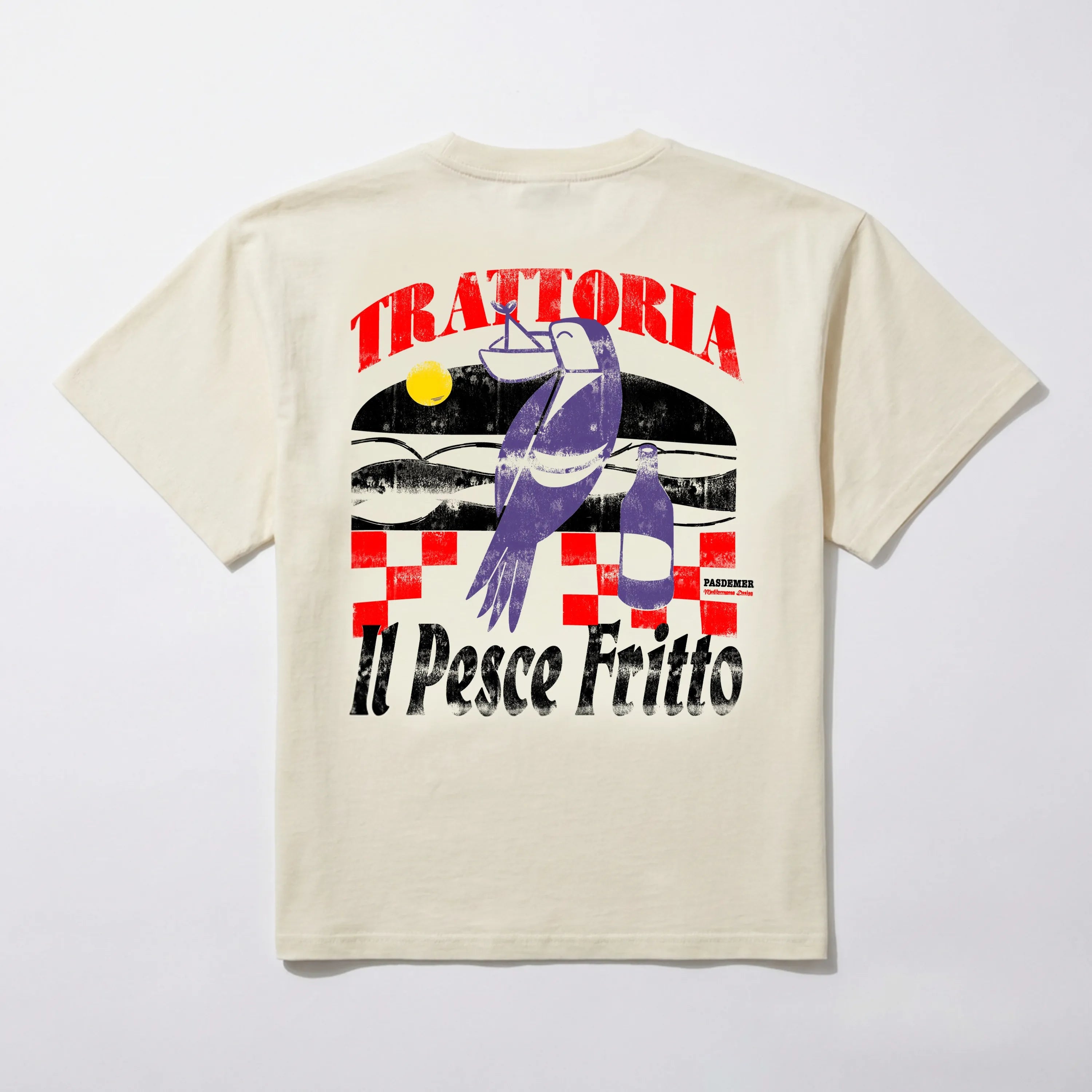 T-Shirt Pas De Mer - Trattoria Tee Cream