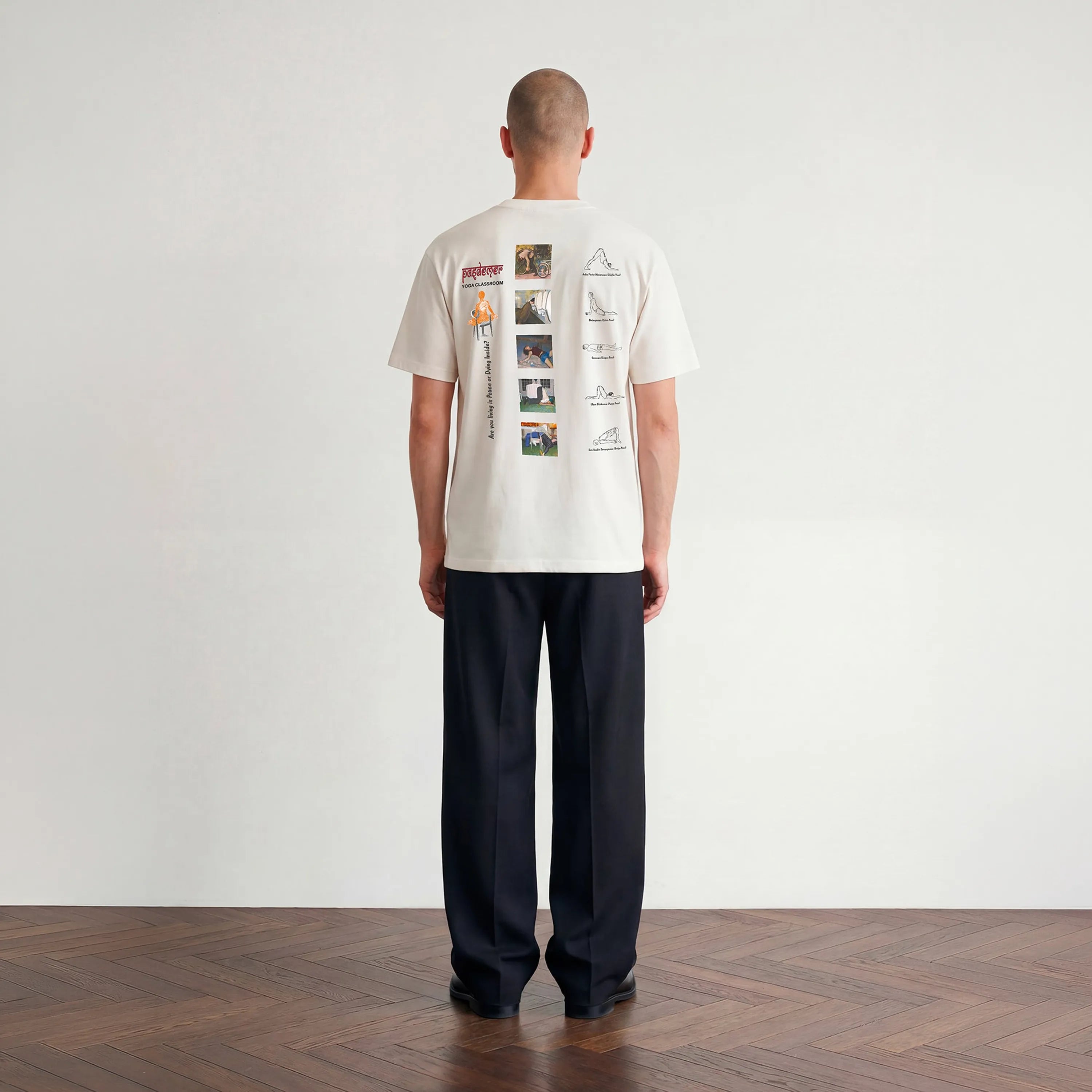 Pas De Mer - Yoga Classroom Tee White