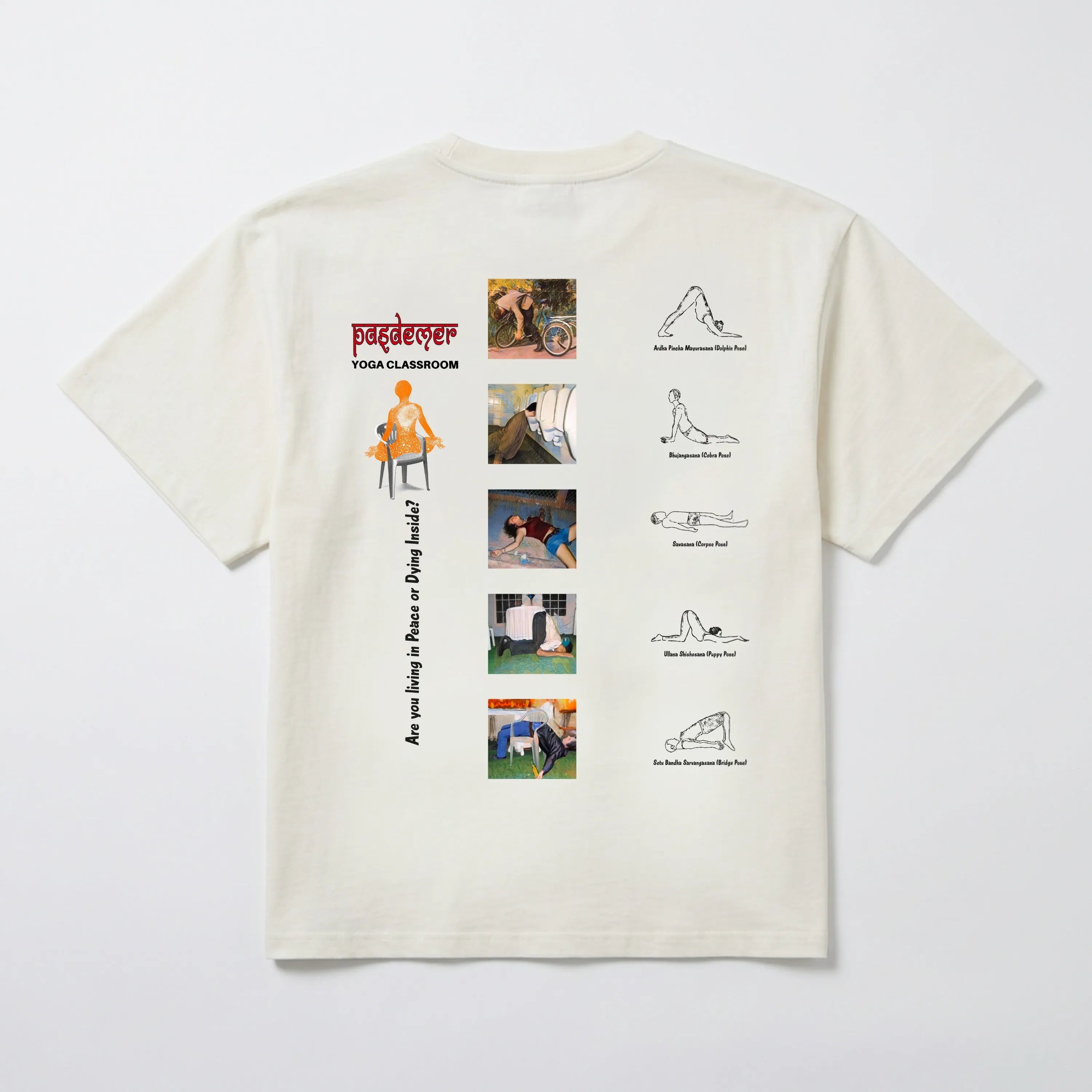 T-Shirt Pas De Mer - Yoga Classroom Tee White