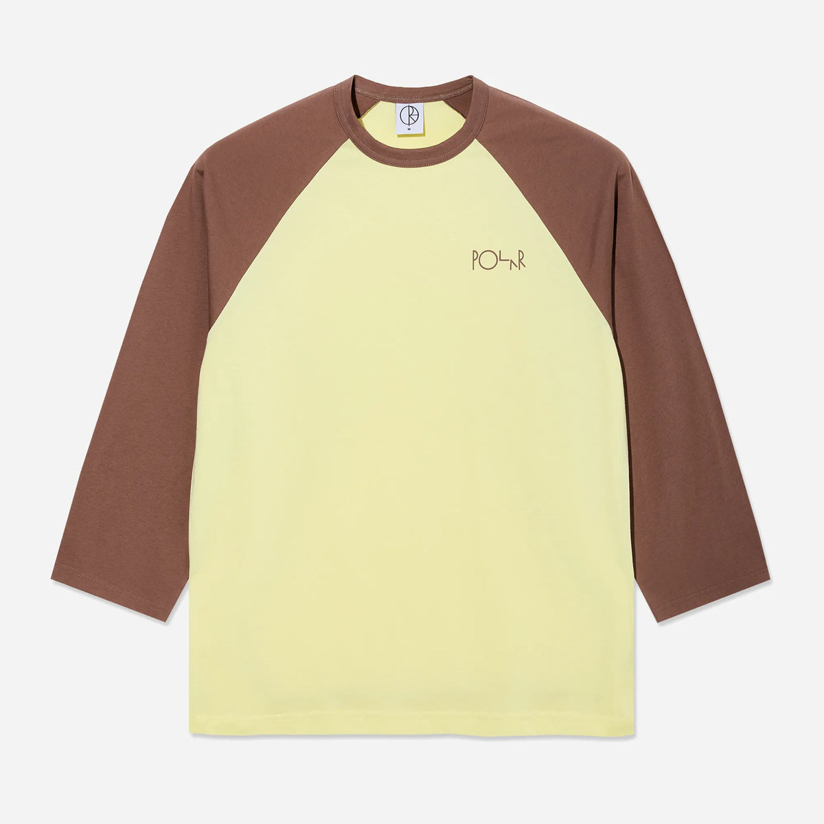 Polar Skate Co 3/4 Sleeve Tee Cinnamon Light Yellow