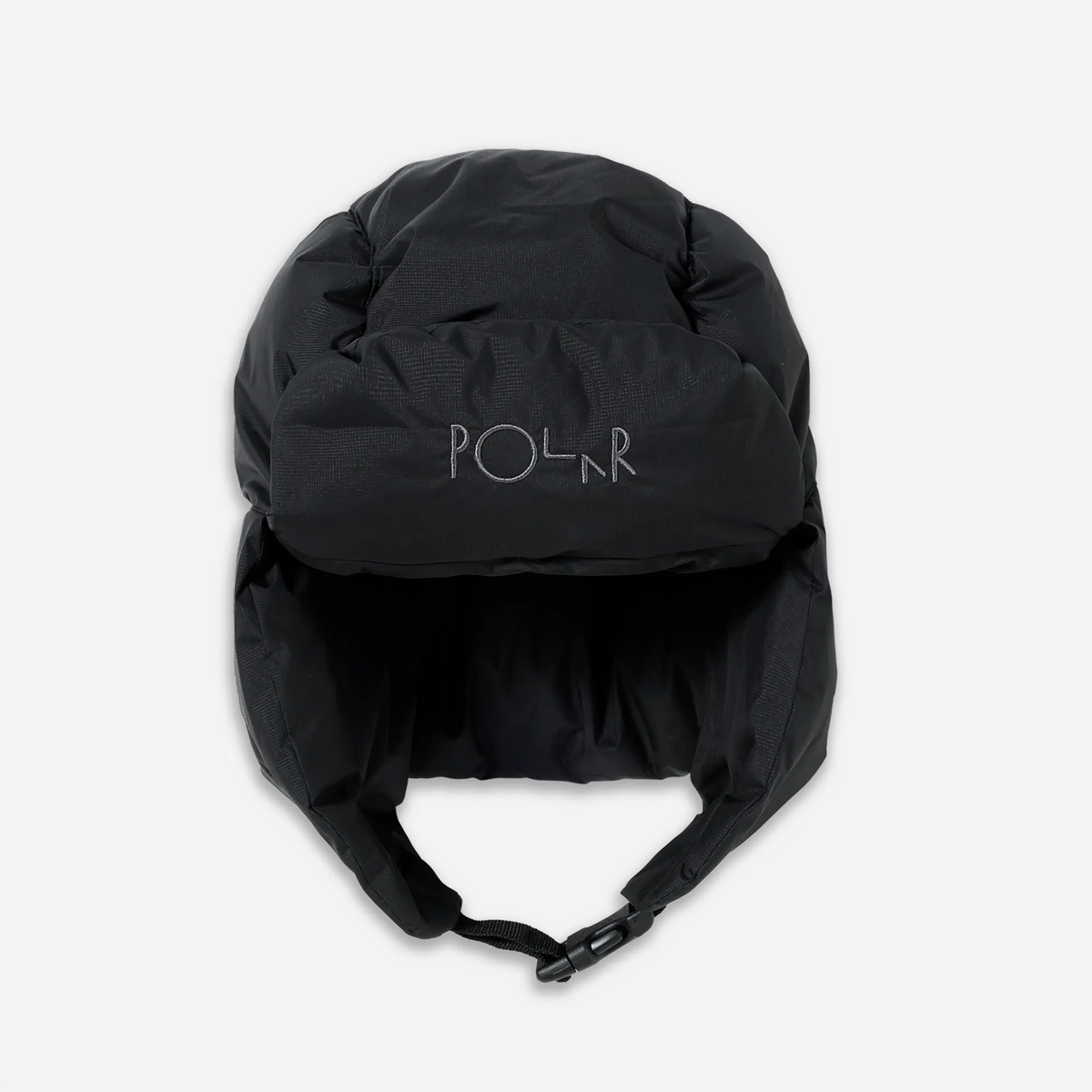 Chapka Polar Skate Co. Ailu Puﬀer Hat Black