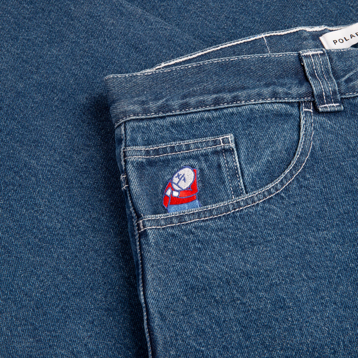 Jean Polar Skate Co Big Boy Blue Wash OG