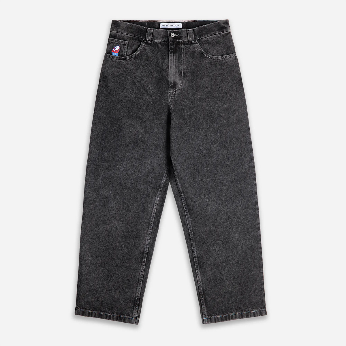 Jean Polar Skate Co Big Boy Silver Black OG
