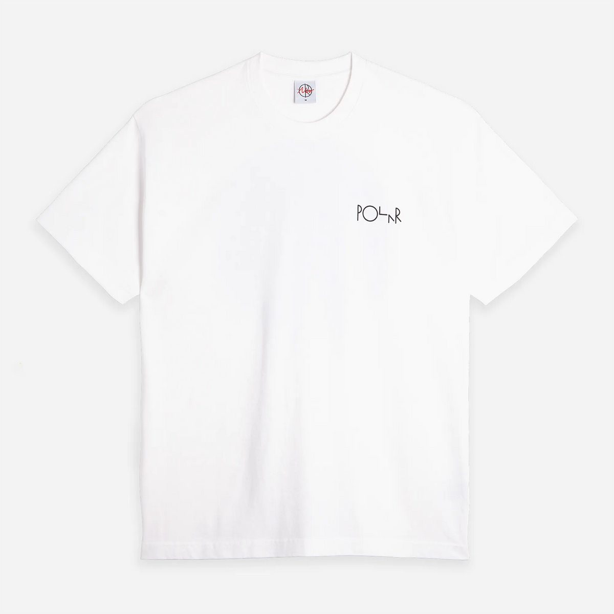 Polar Skate Co. Fill Logo Tee Klez Crossing White