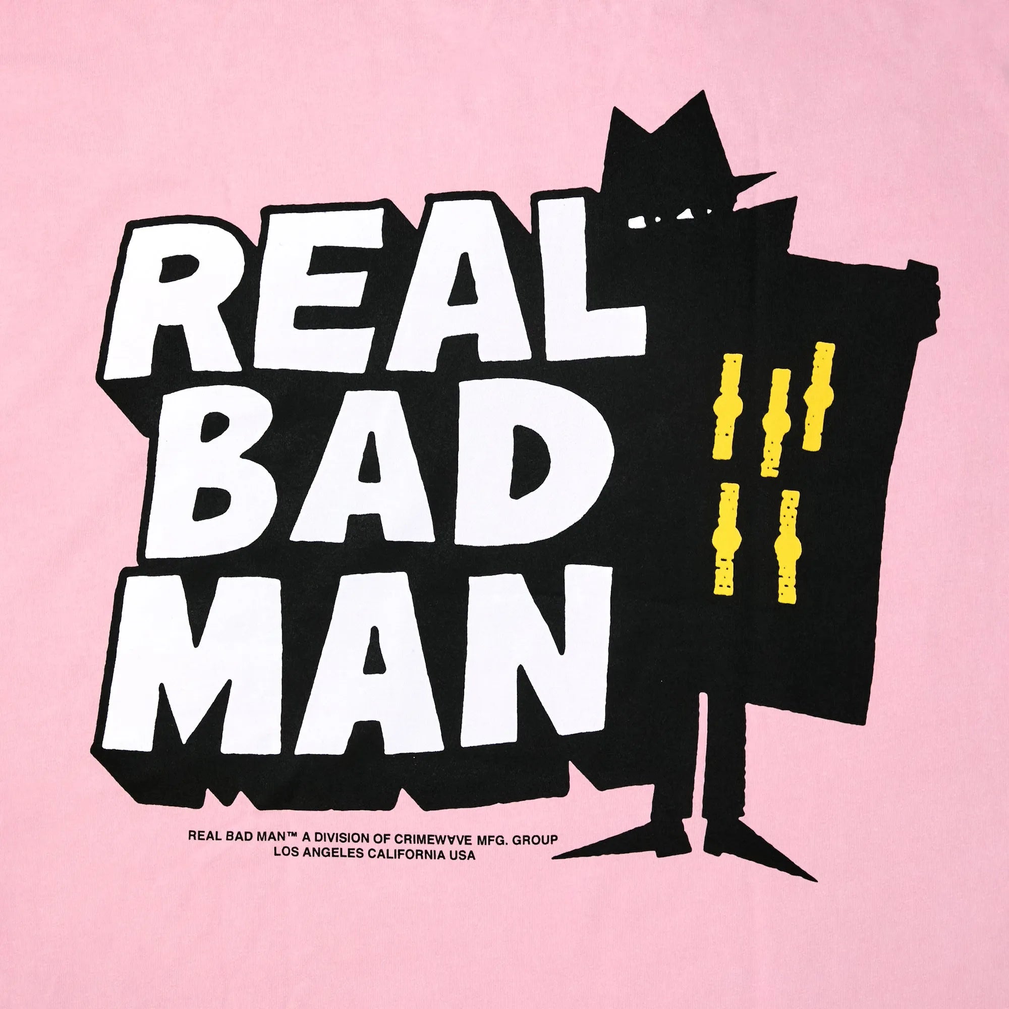 T-Shirt Real Bad Man Classic SS Pink