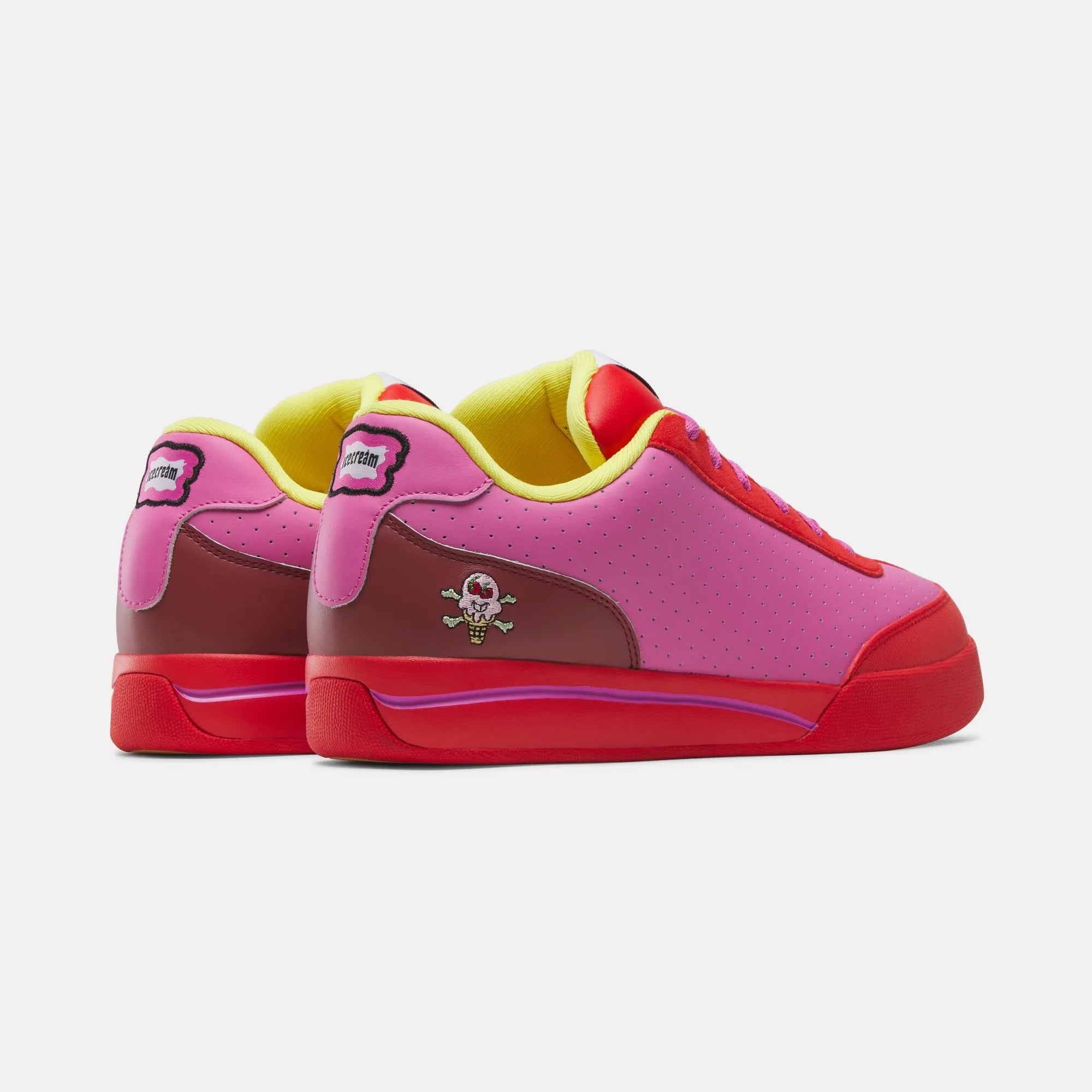 Reebok Board Flip BBC Ice Cream Red Pink Yellow