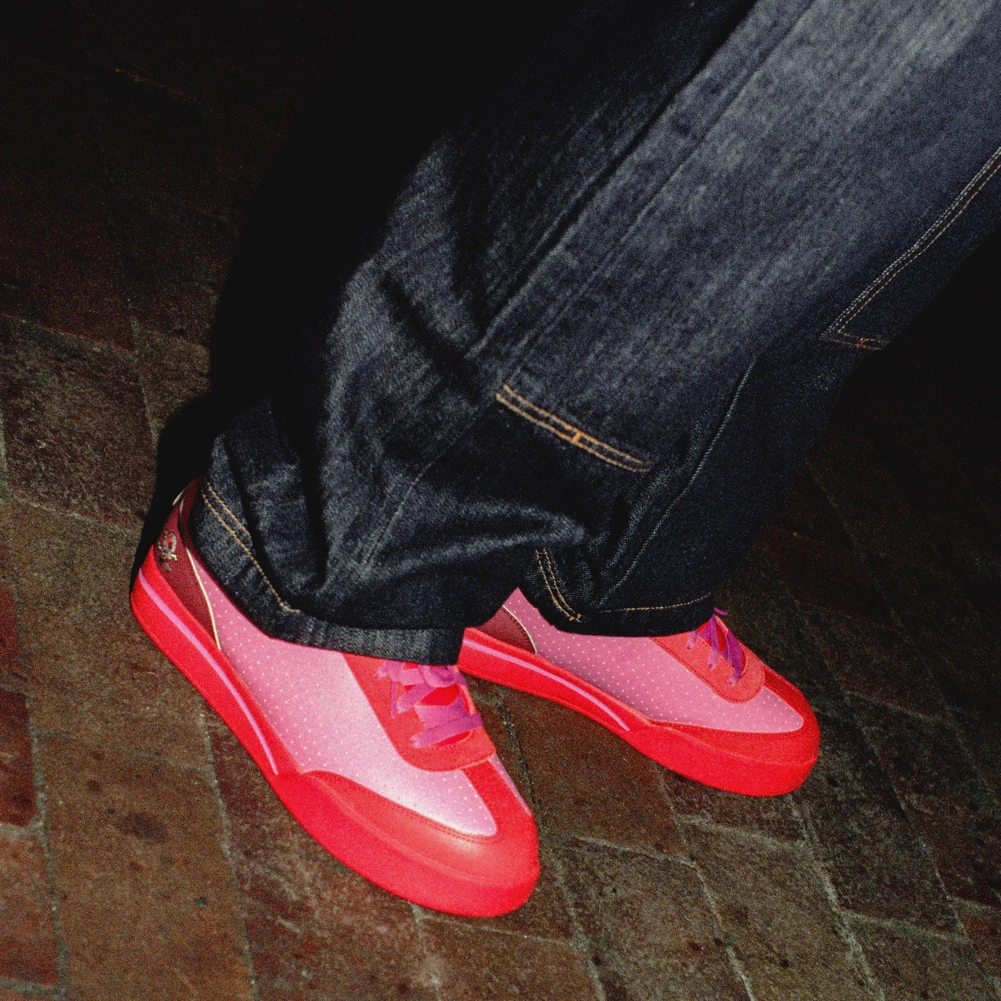 Reebok Board Flip BBC Ice Cream Red Pink Yellow