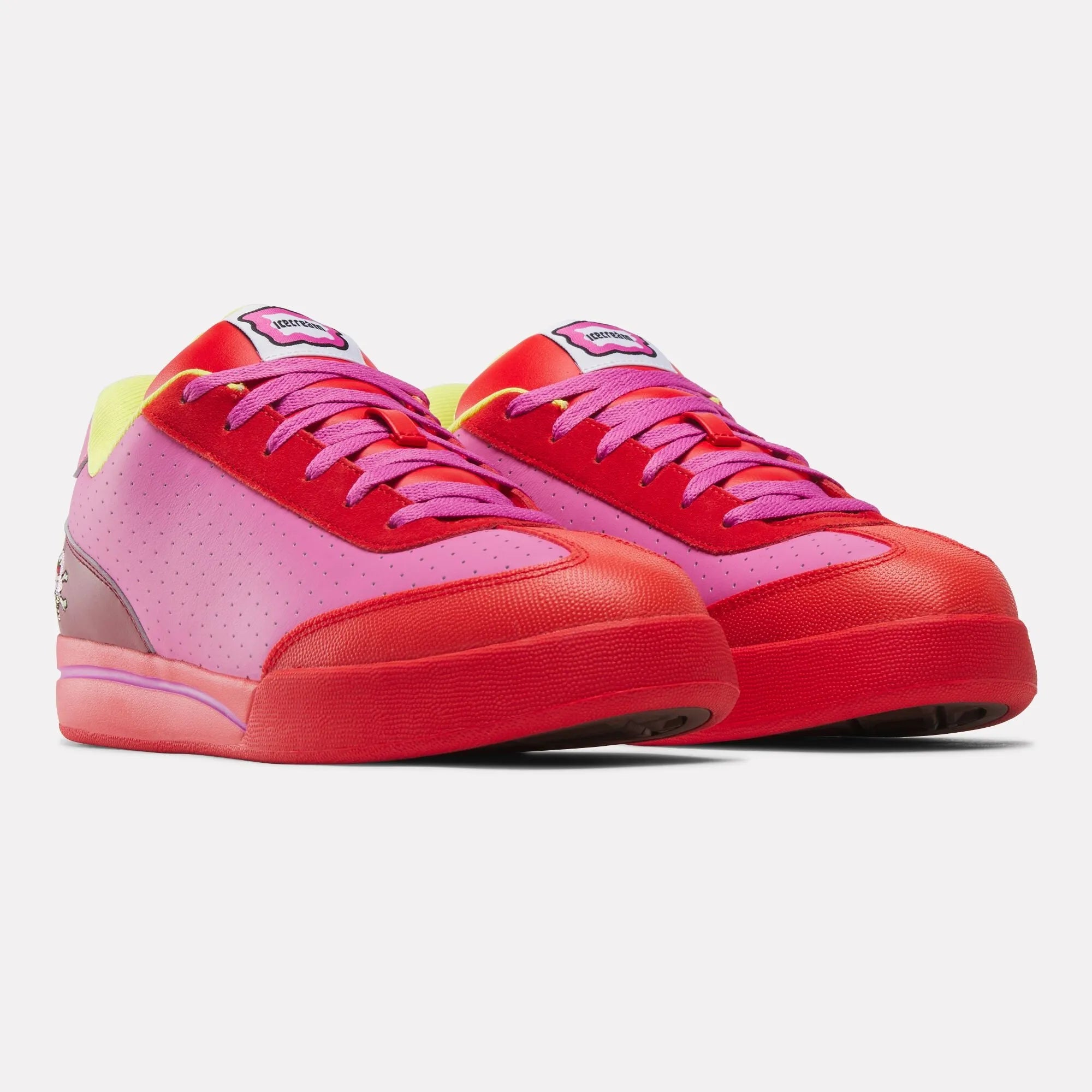 Reebok Board Flip BBC Ice Cream Red Pink Yellow